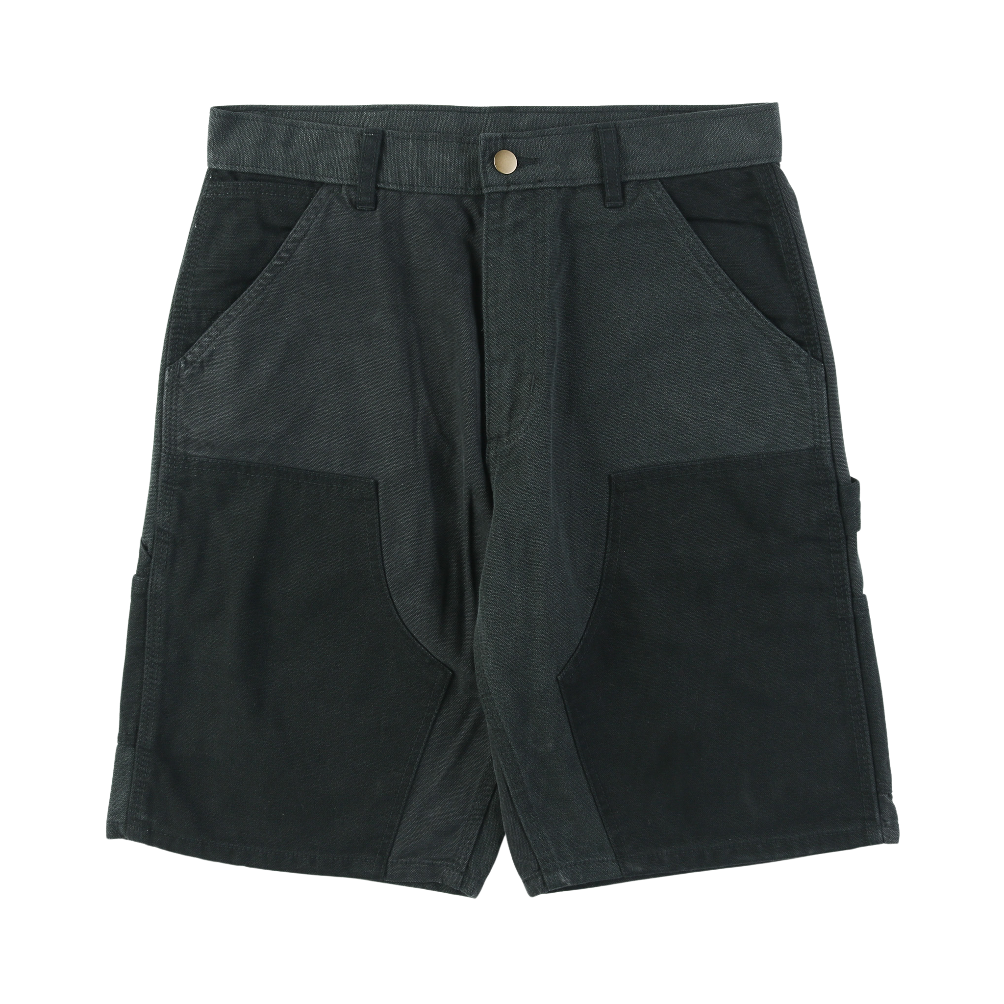 Double Knee Short - Black - Patina