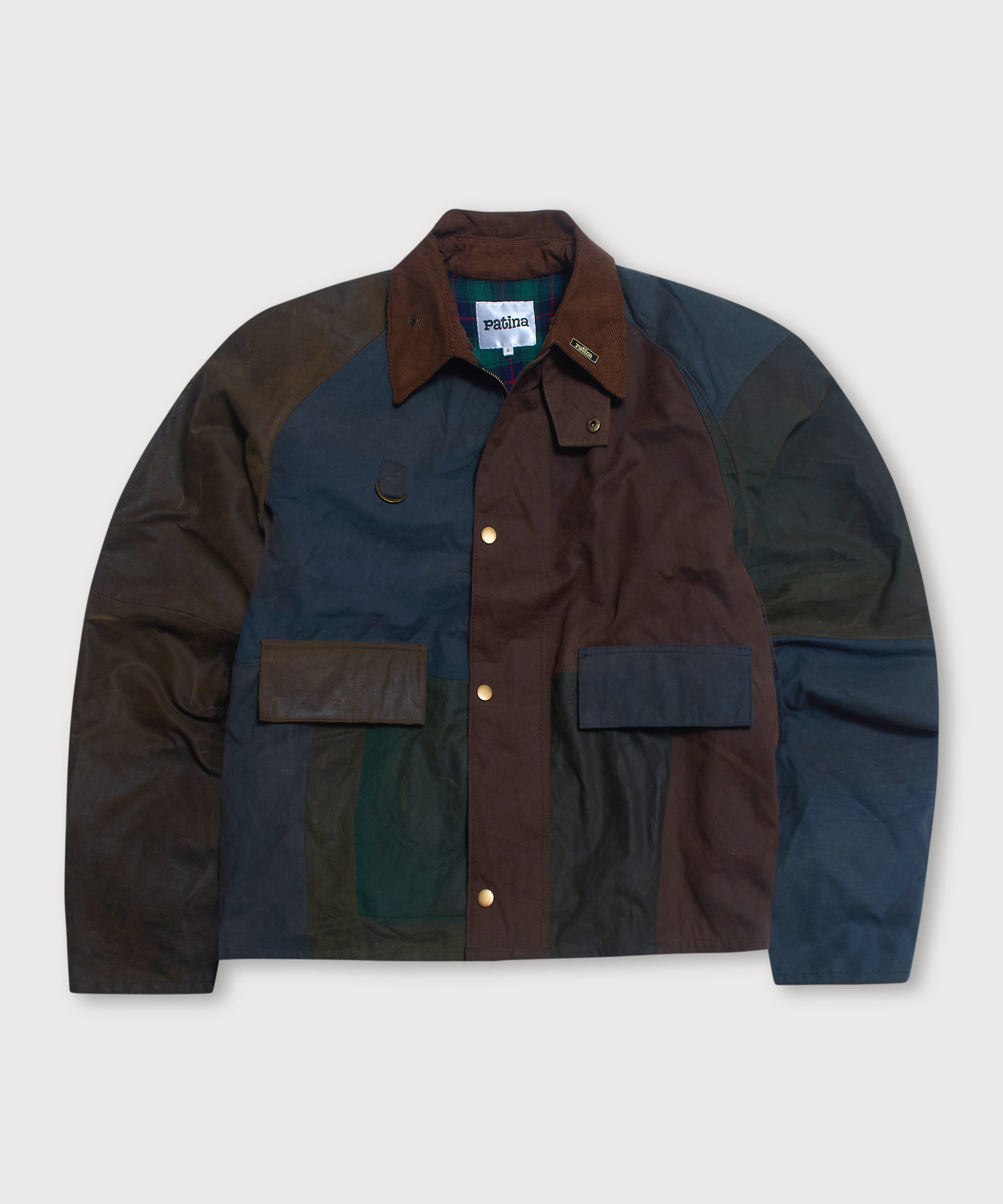 Offcut Wax Field Jacket 024 (S) - Patina