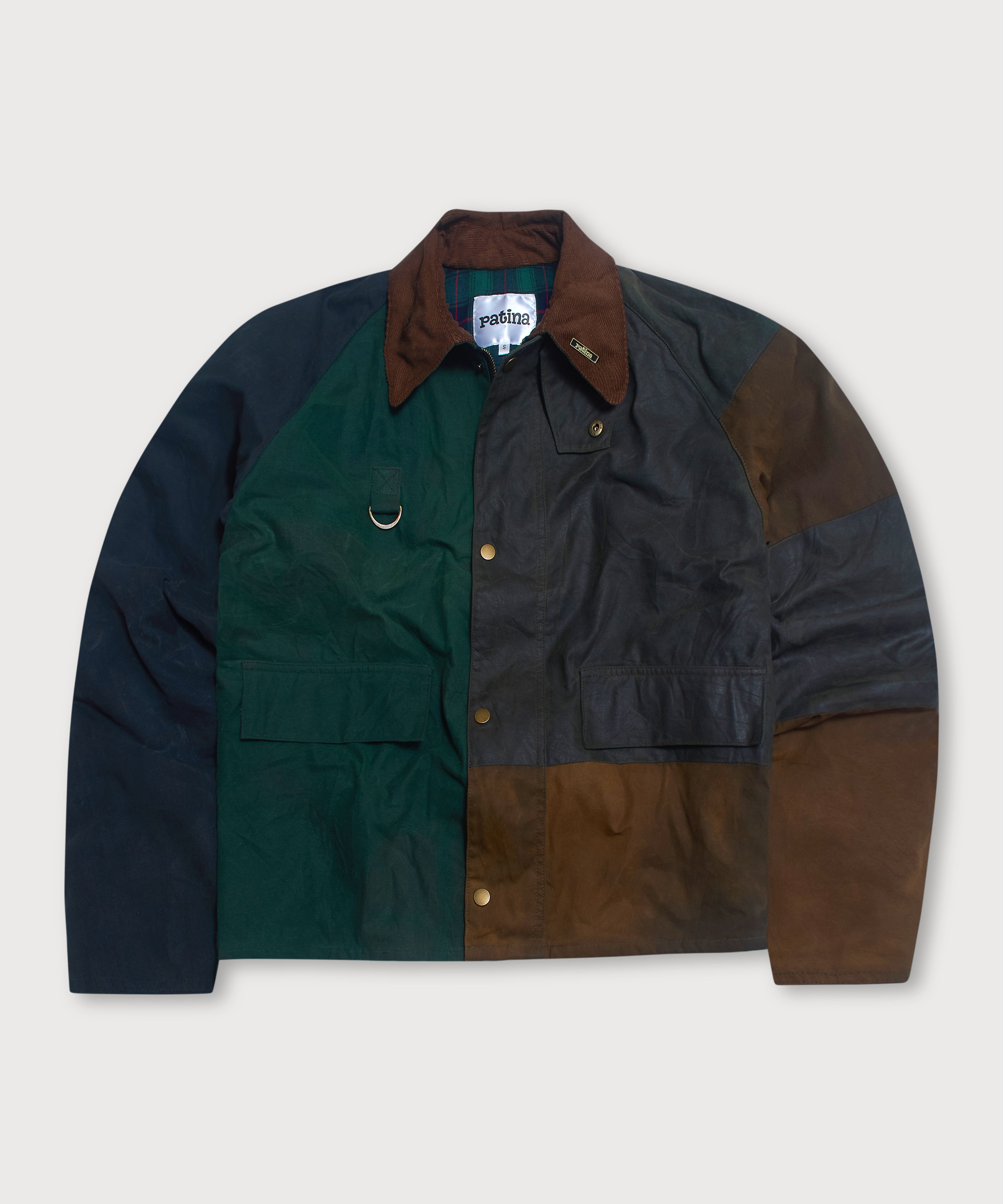 Offcut Wax Field Jacket 029 (S) - Patina