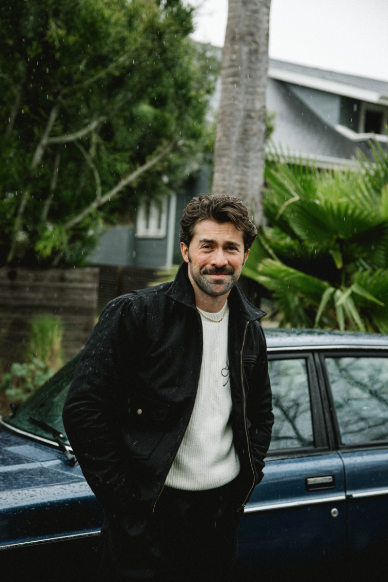 Wool Crew Jacket - Black - Patina