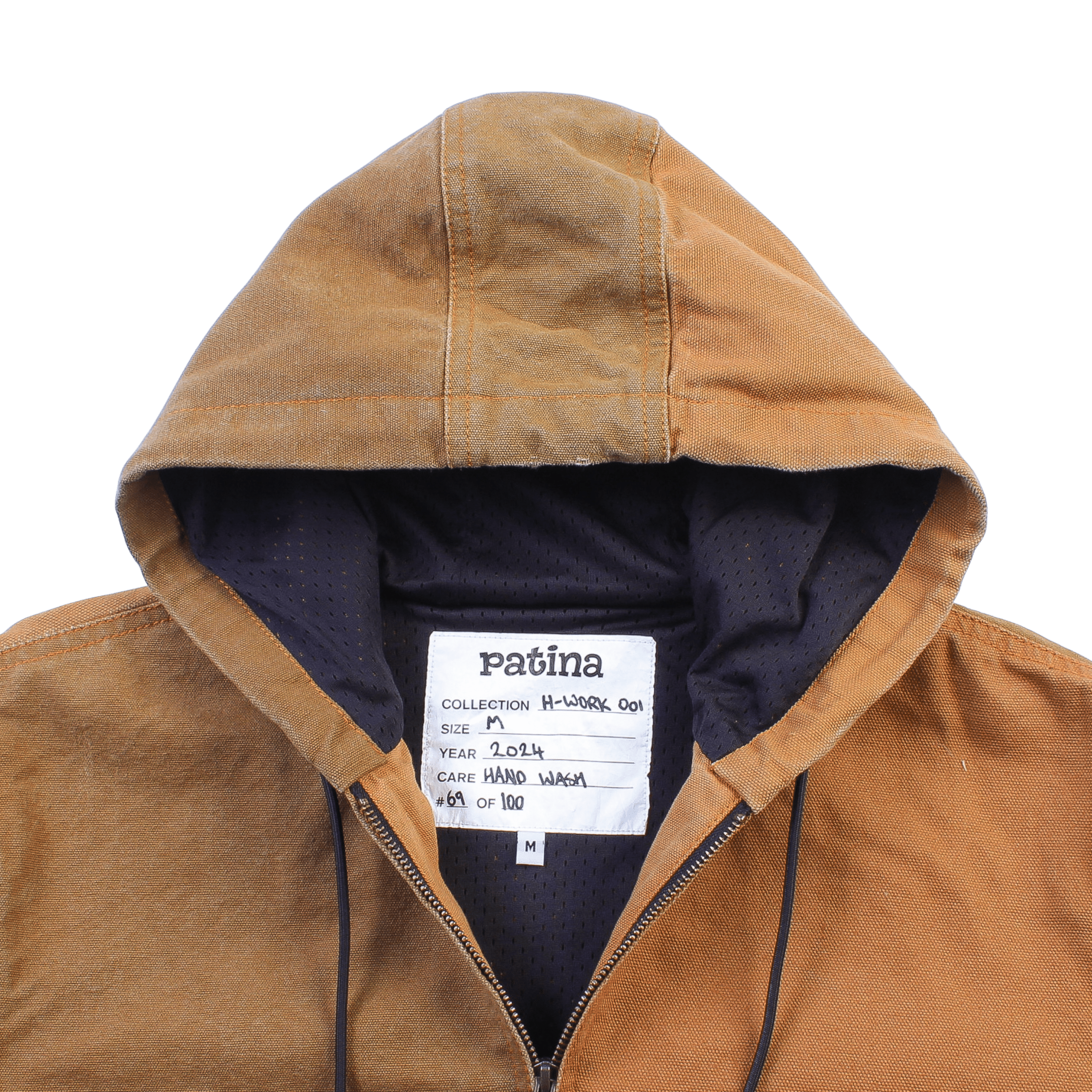 Hooded Work Jacket N°69 - Patina