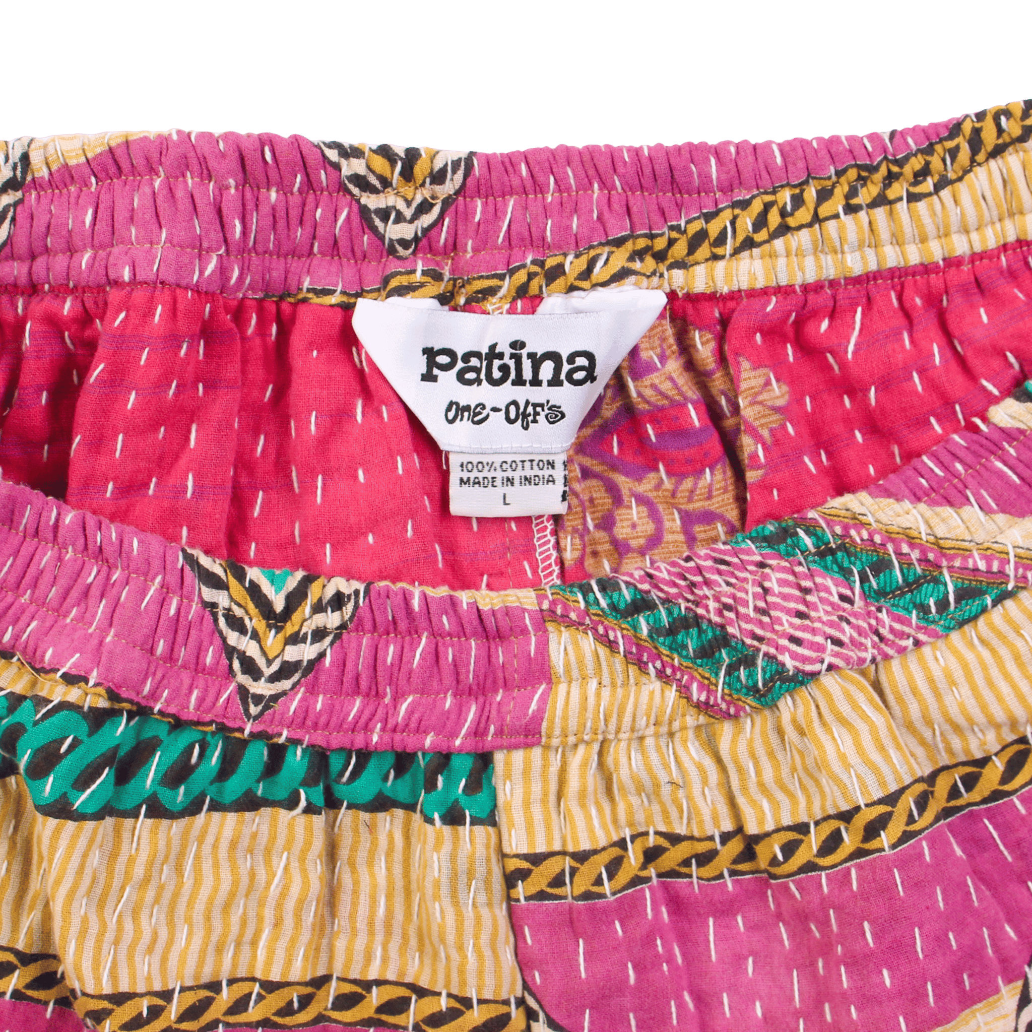 Kantha Beach Short N°95 - Patina