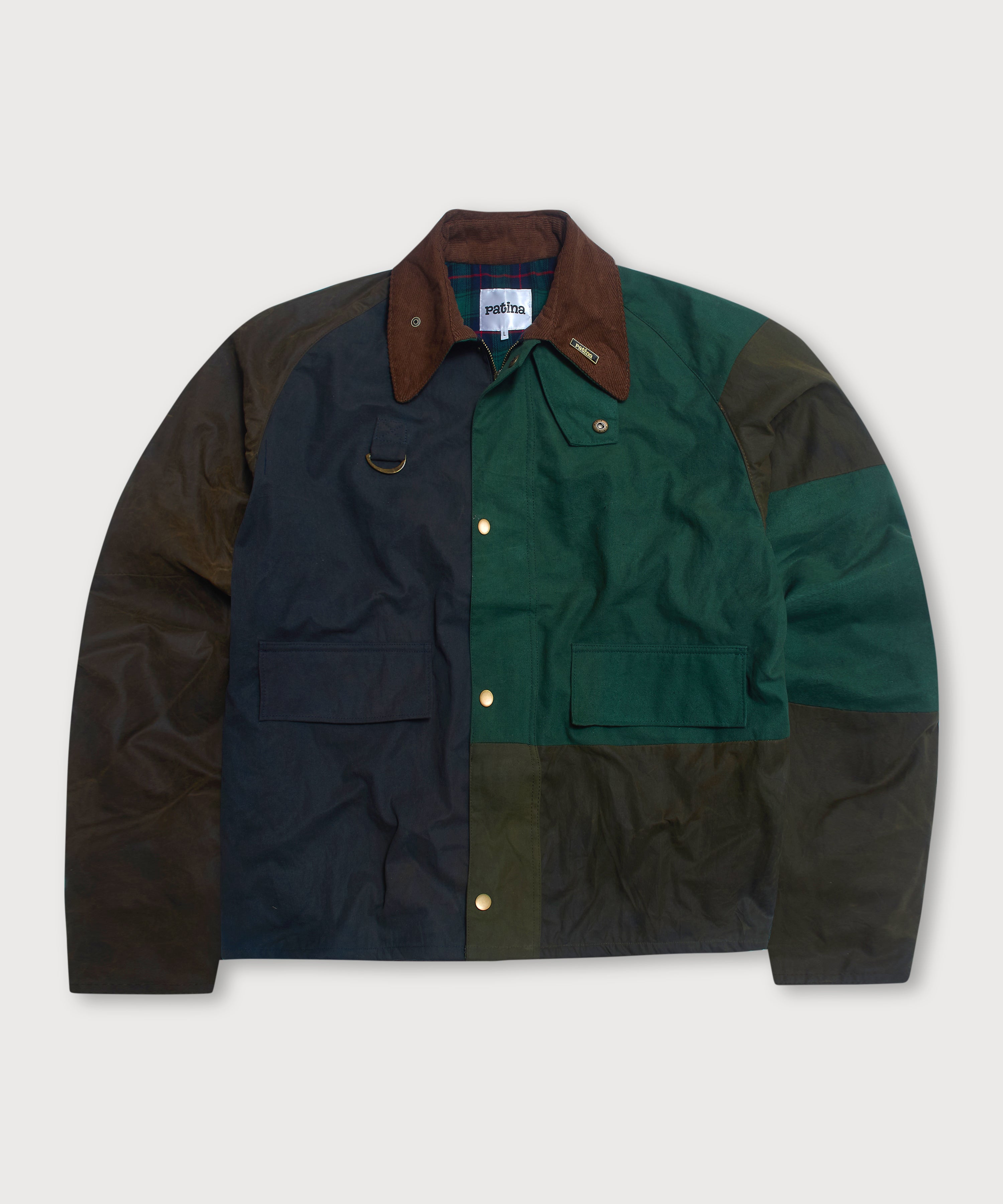 Offcut Wax Field Jacket 054 (L) - Patina