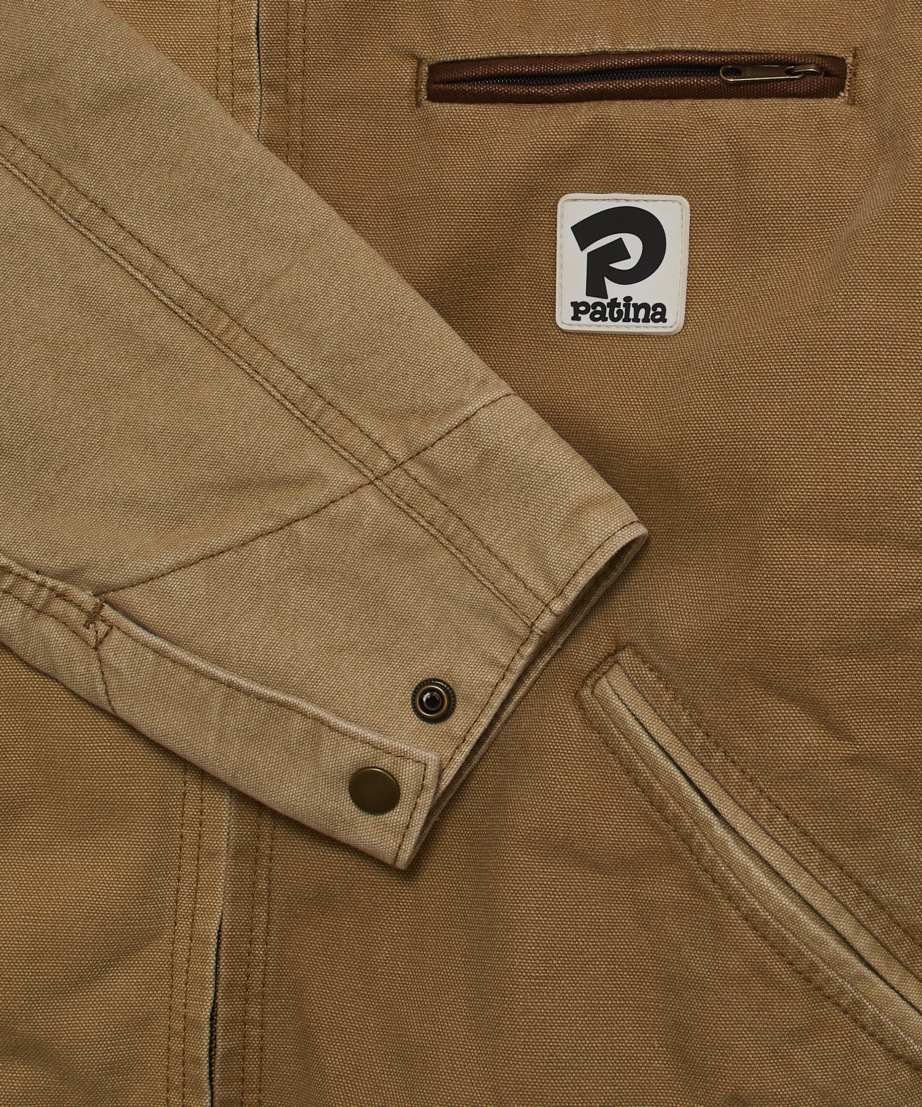 Work Jacket - Duck Brown - Patina