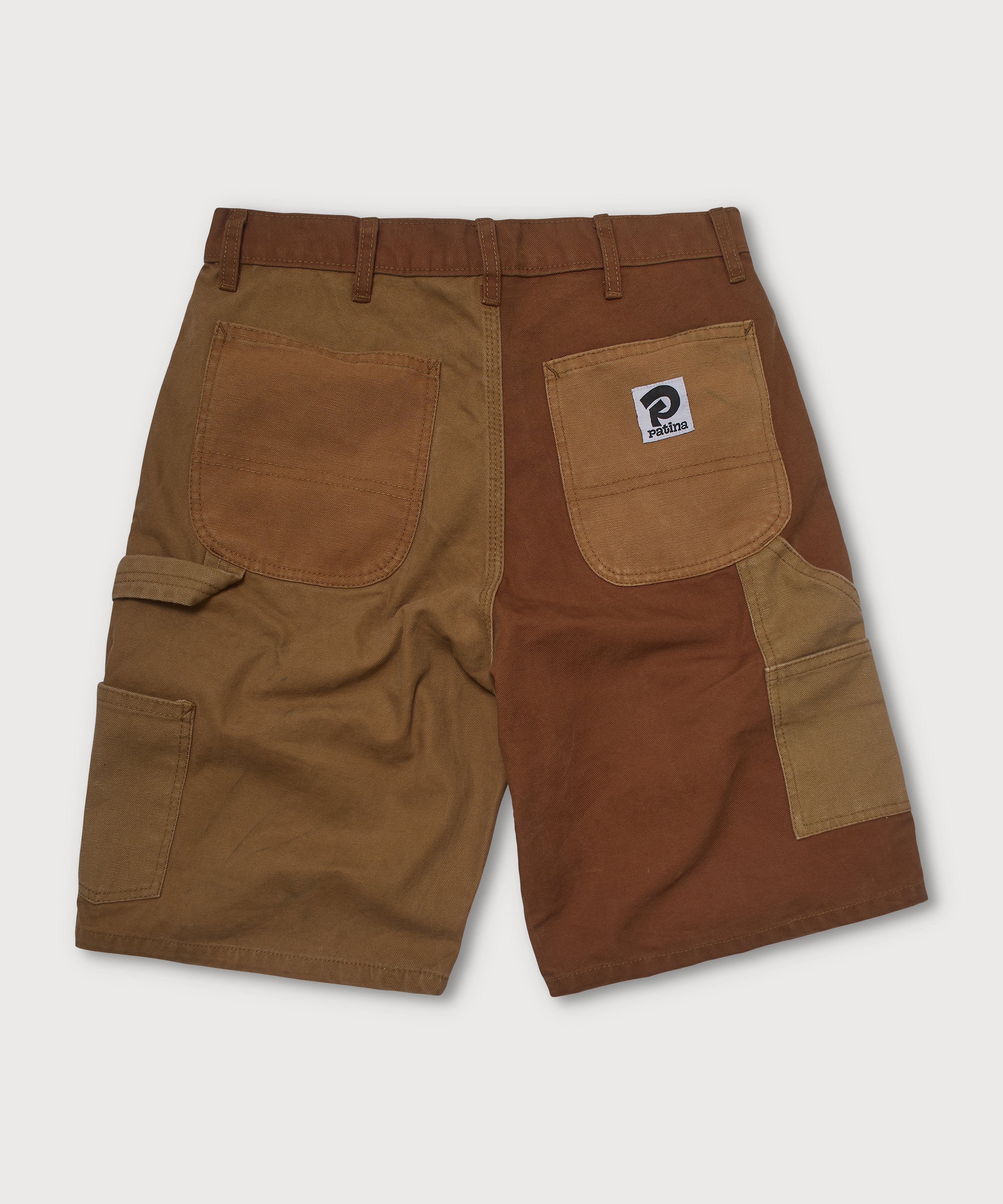 Double Knee Short - Duck Brown - Patina