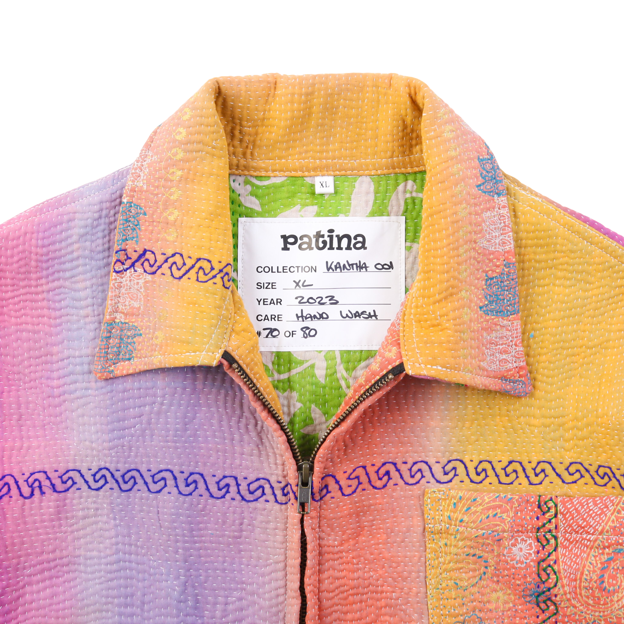 Kantha Jacket N°70 - Patina