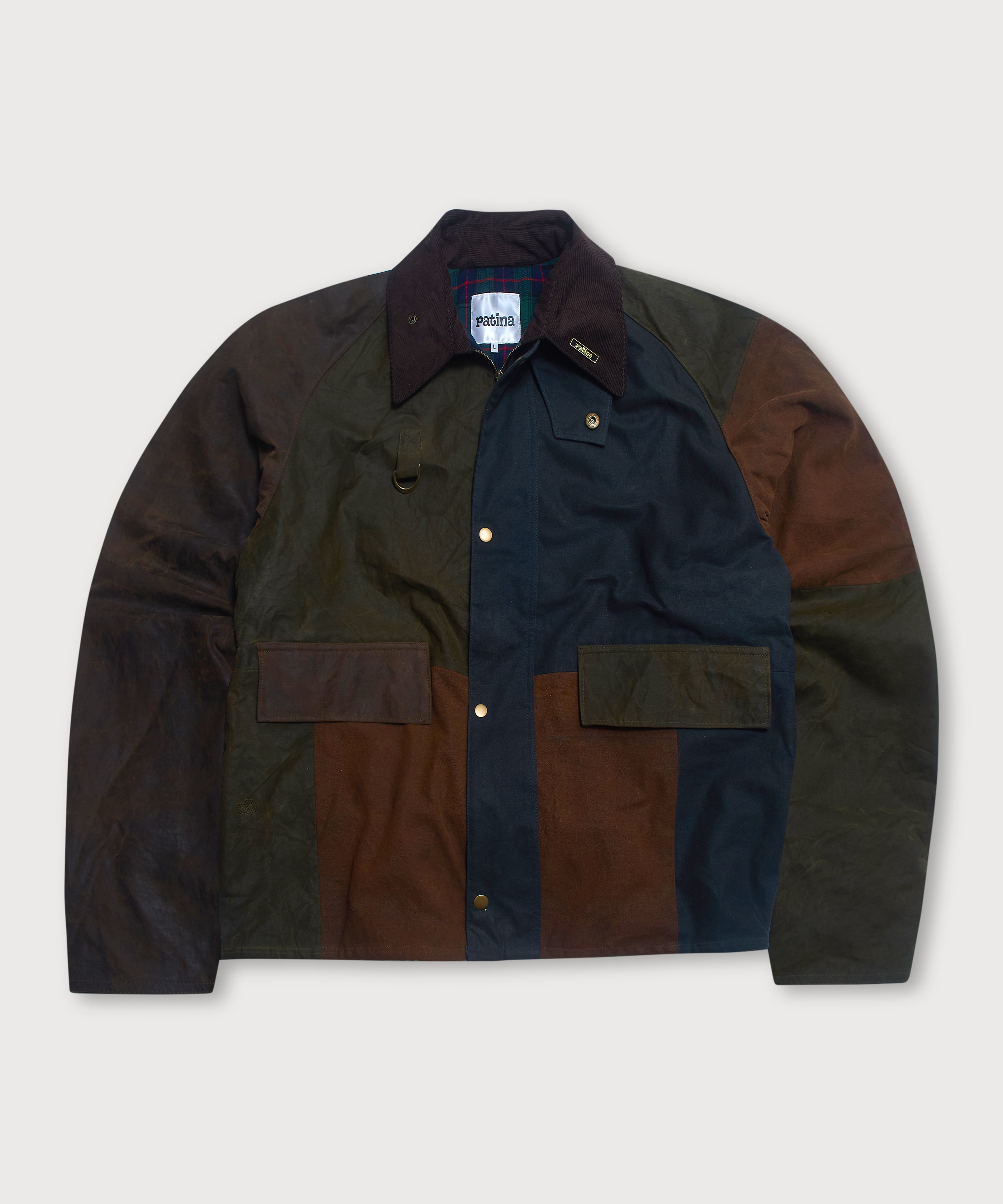 Offcut Wax Field Jacket 060 (L) - Patina