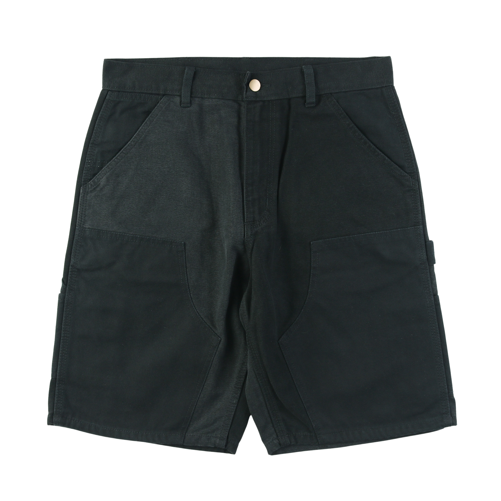 Double Knee Short - Black - Patina