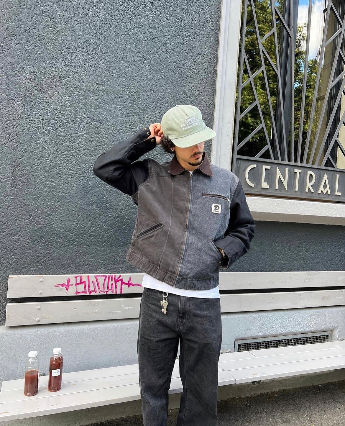 Work Jacket - Black - Patina