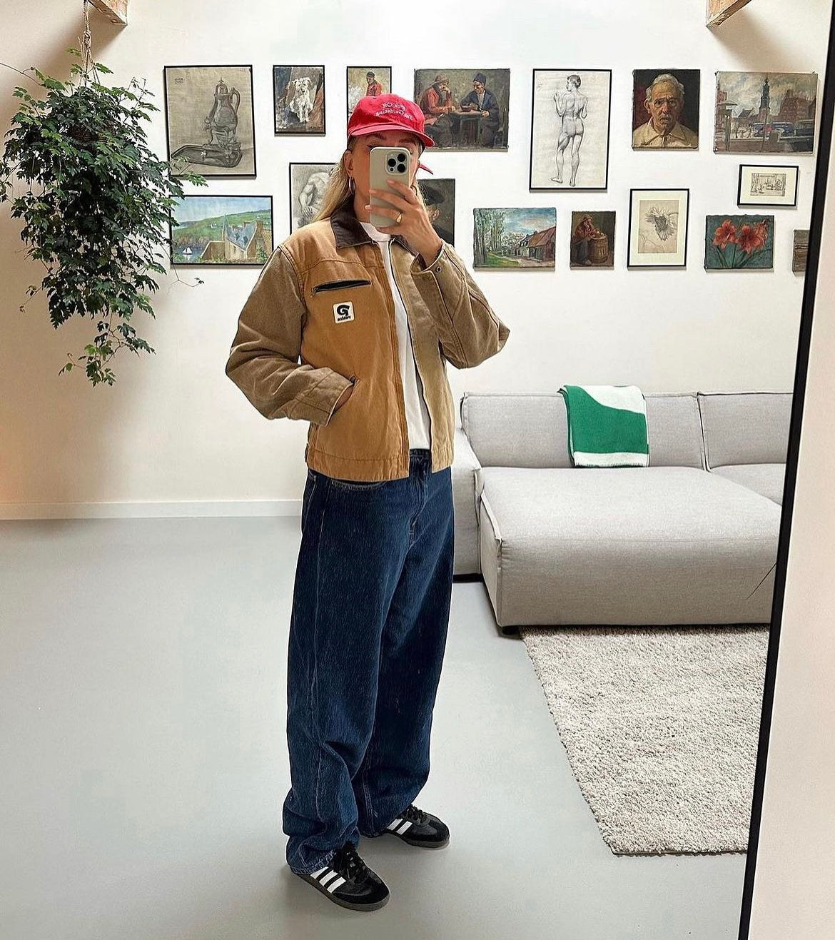 Work Jacket - Duck Brown - Patina