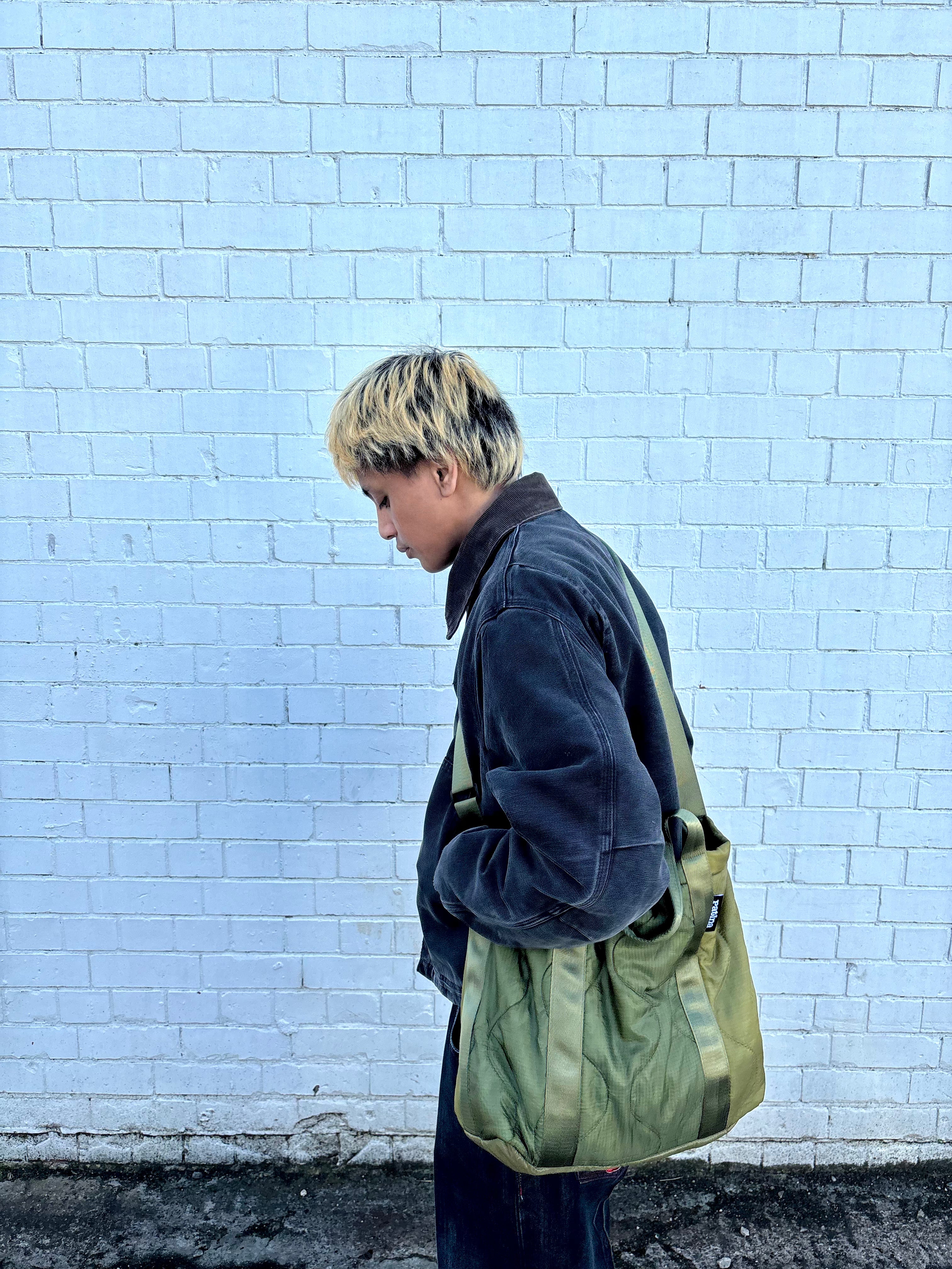 M65 Liner Tote Bag - Patina