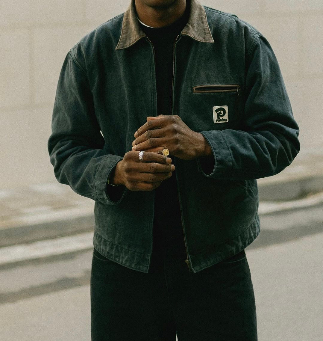 Work Jacket - Black - Patina