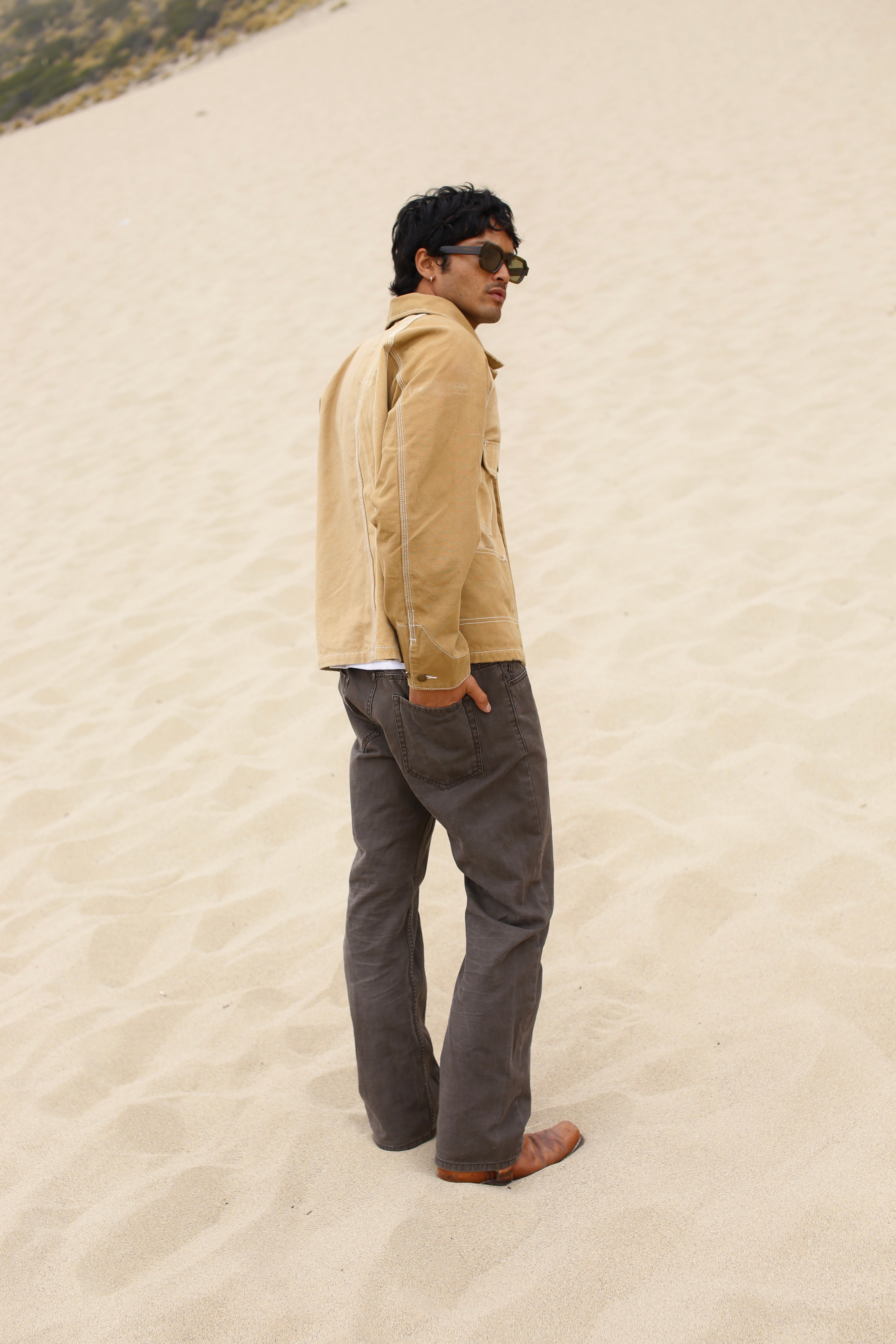 Engineer Jacket - Duck Brown - Patina
