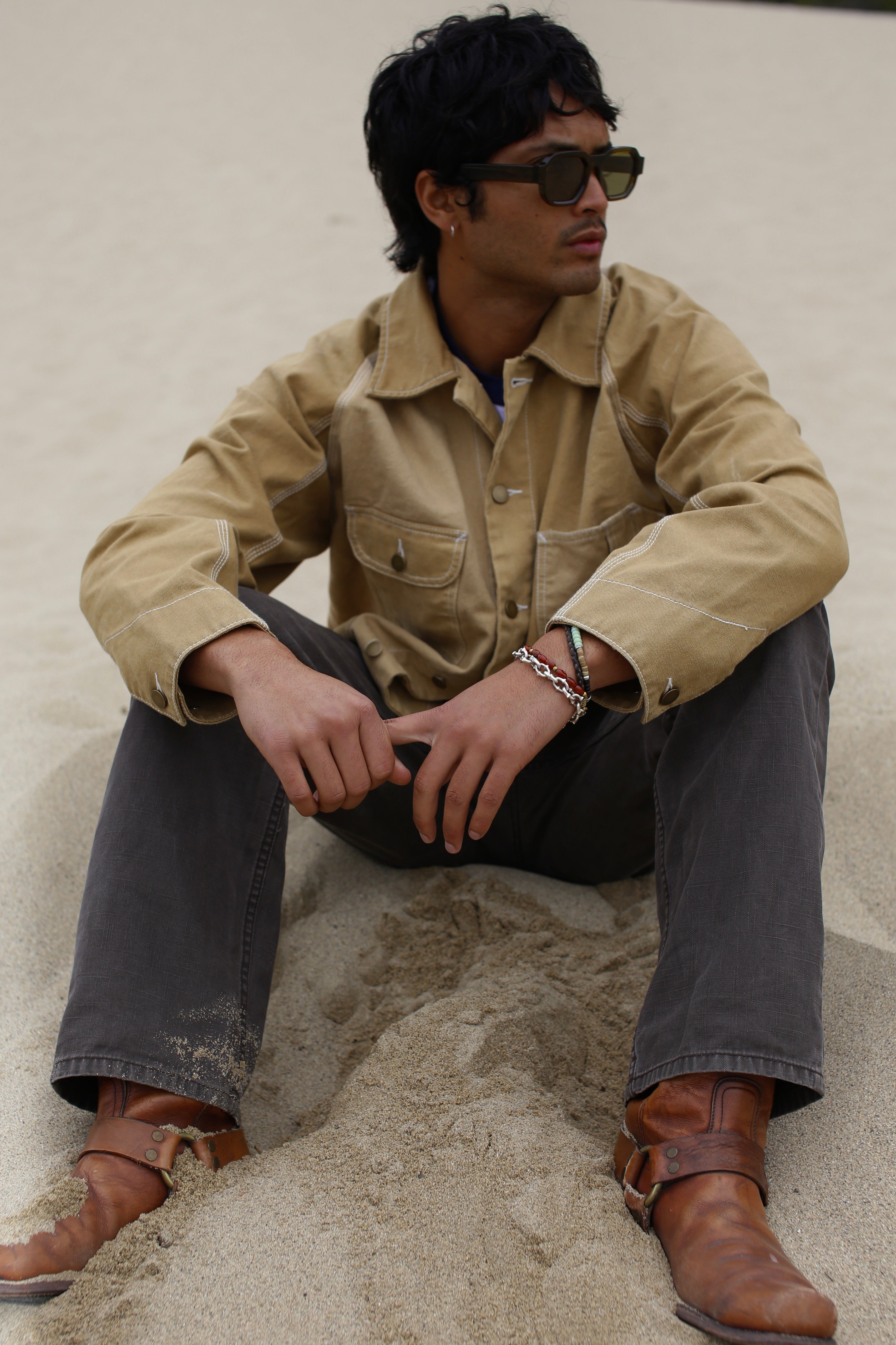 Engineer Jacket - Duck Brown - Patina