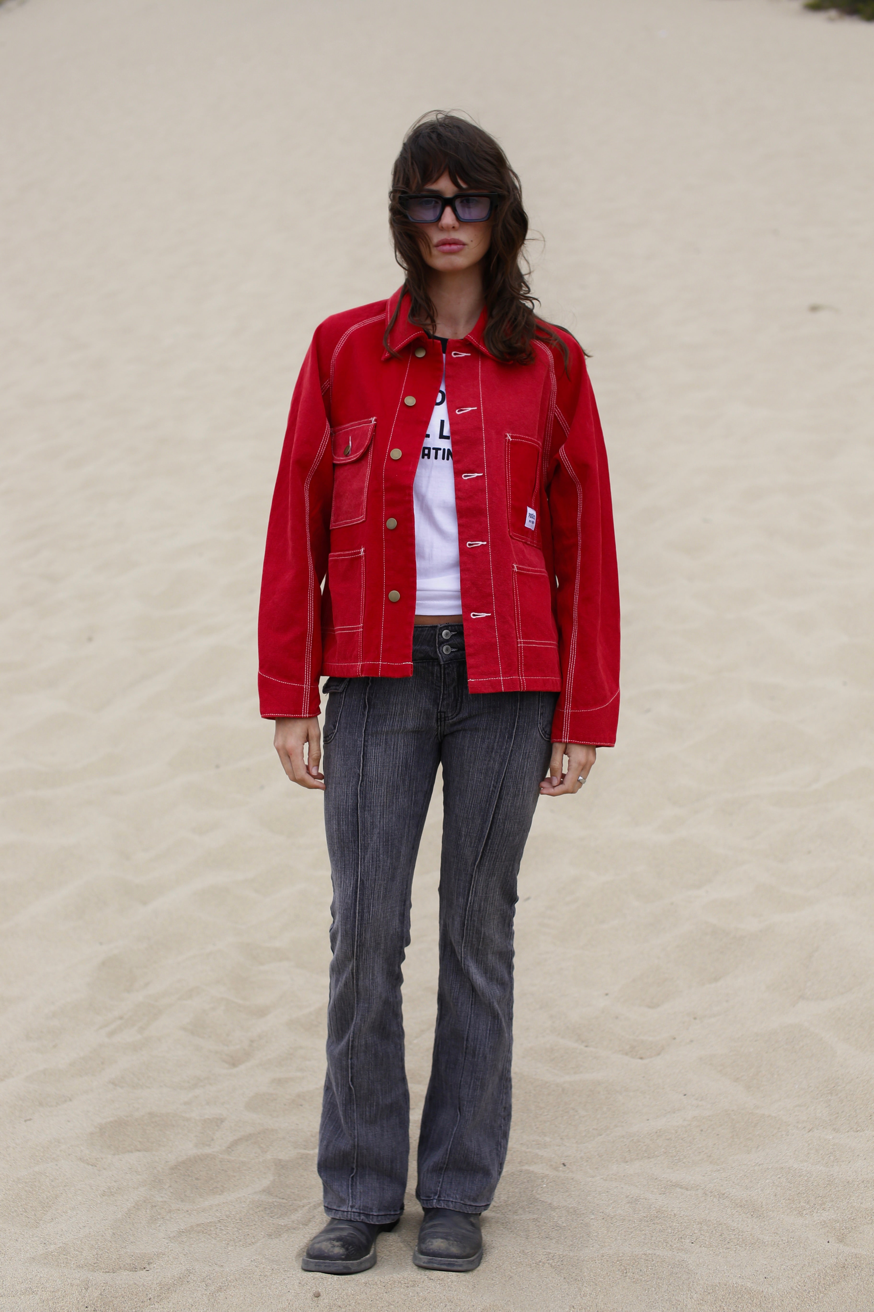 Engineer Jacket - Red - Patina