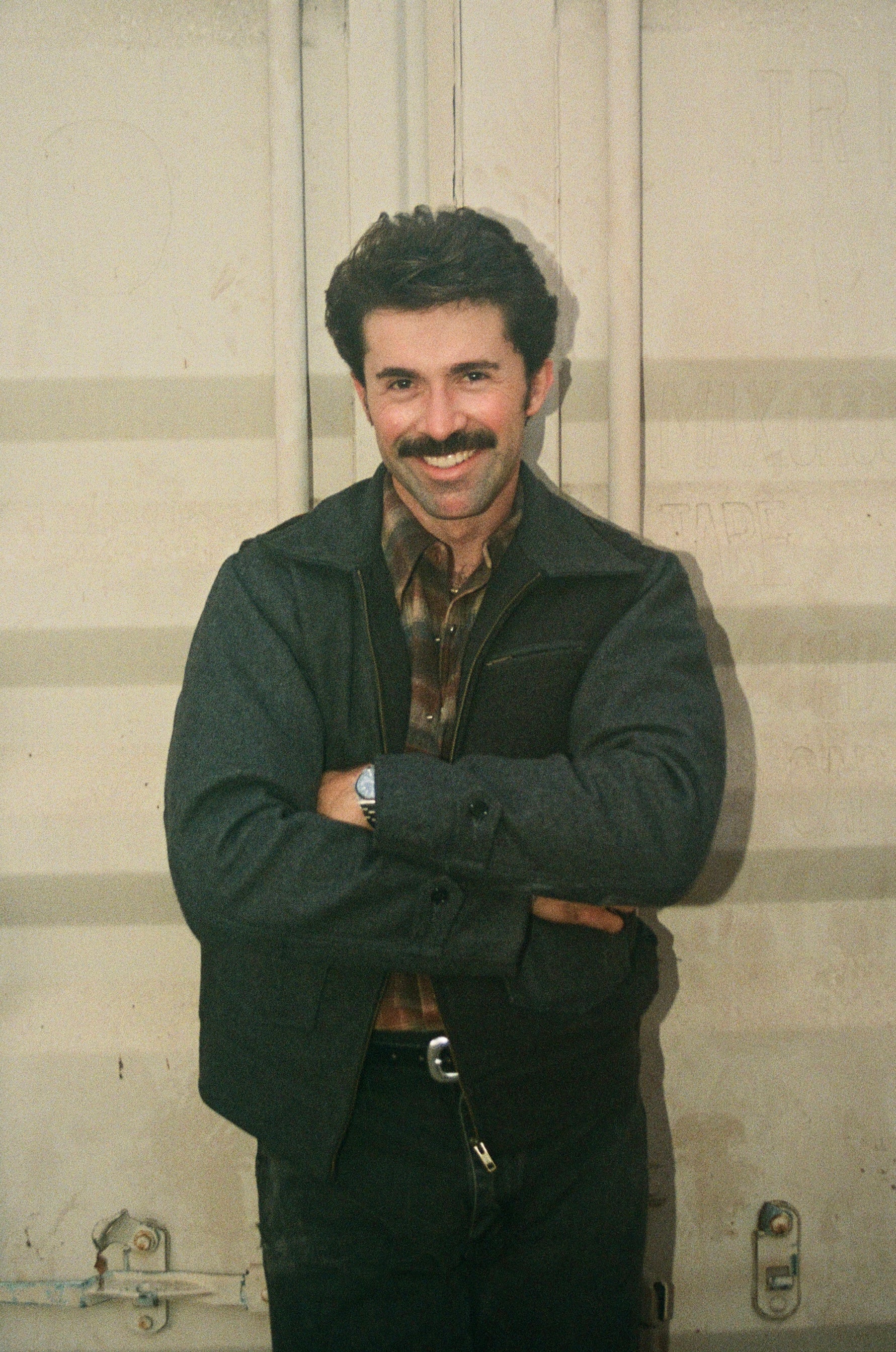 Wool Crew Jacket - Grey - Patina