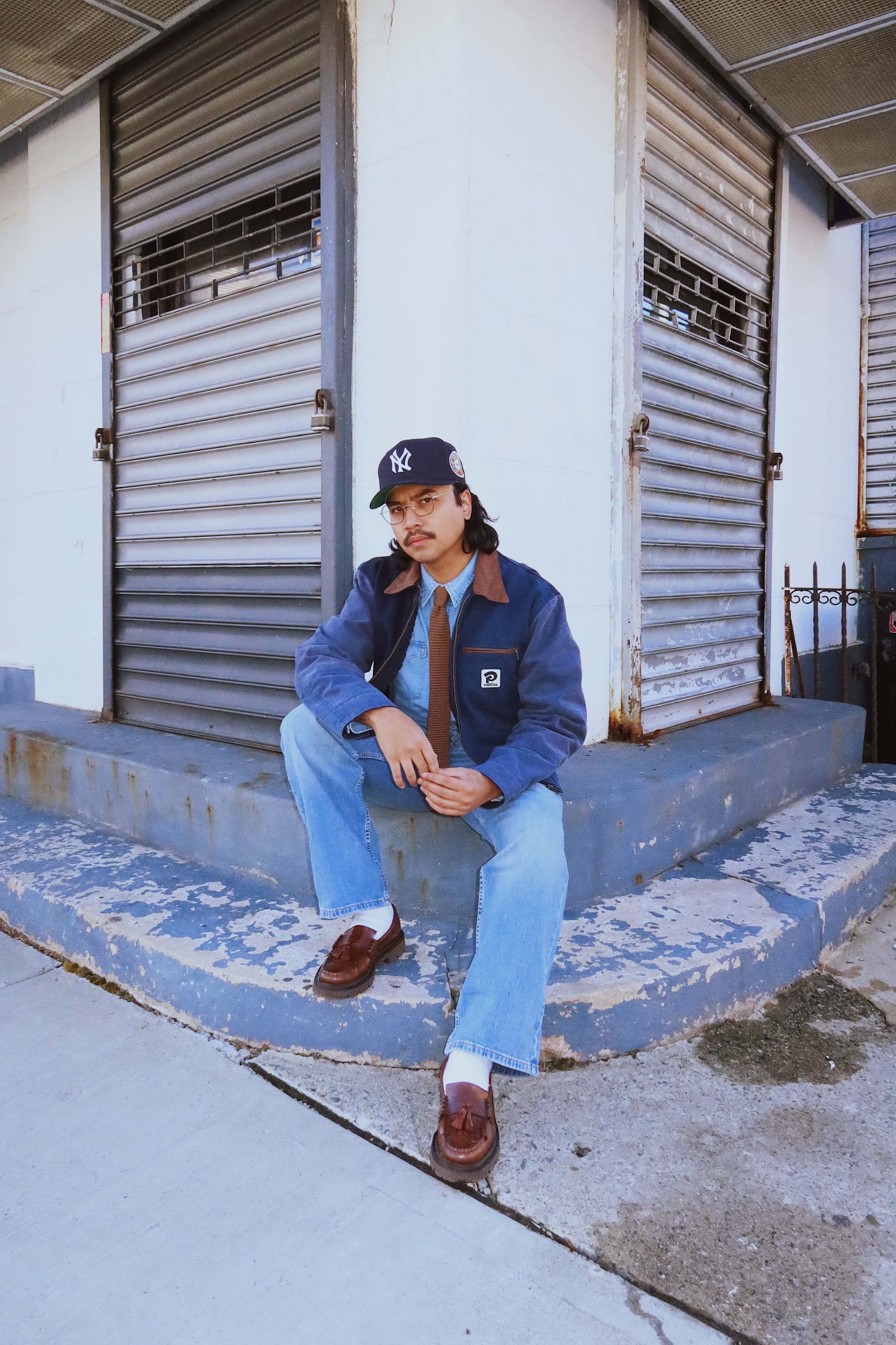 Work Jacket - Navy - Patina