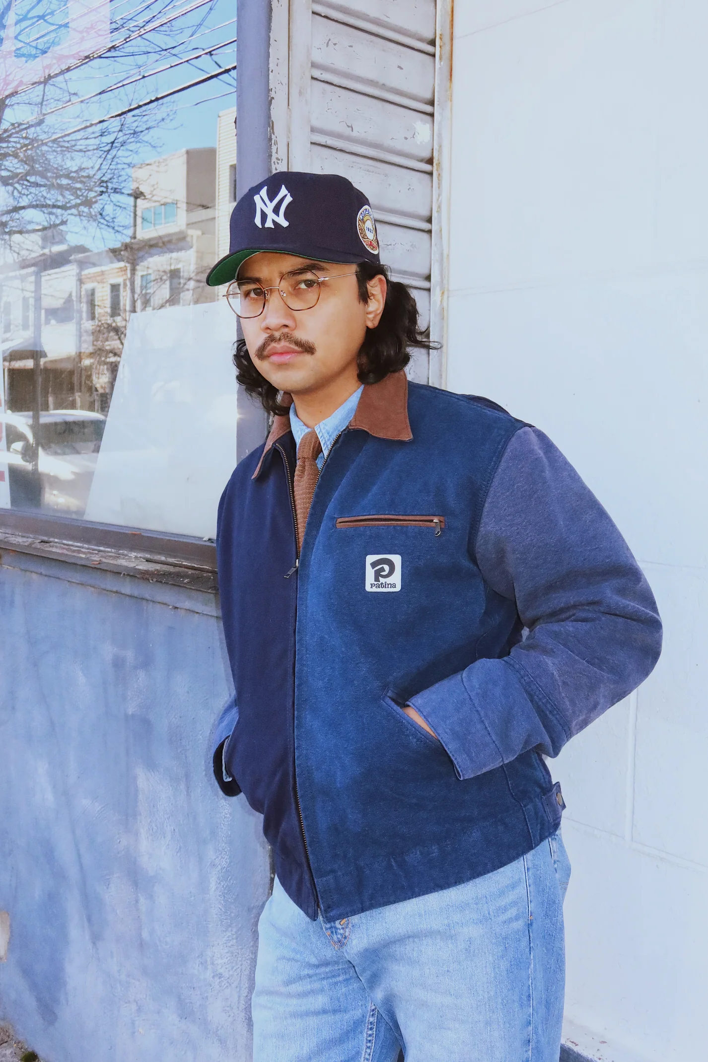 Work Jacket - Navy - Patina