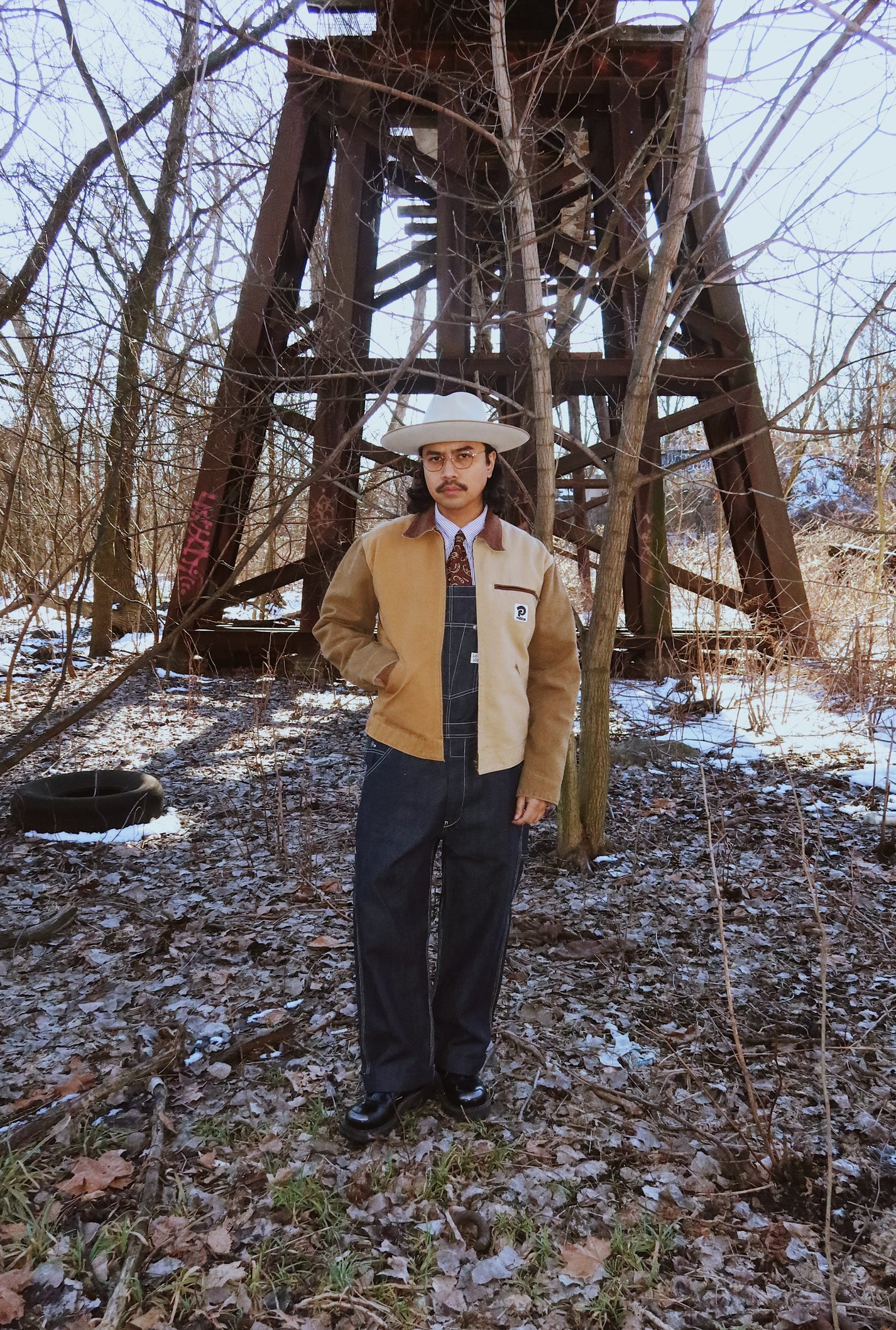 Work Jacket - Duck Brown - Patina