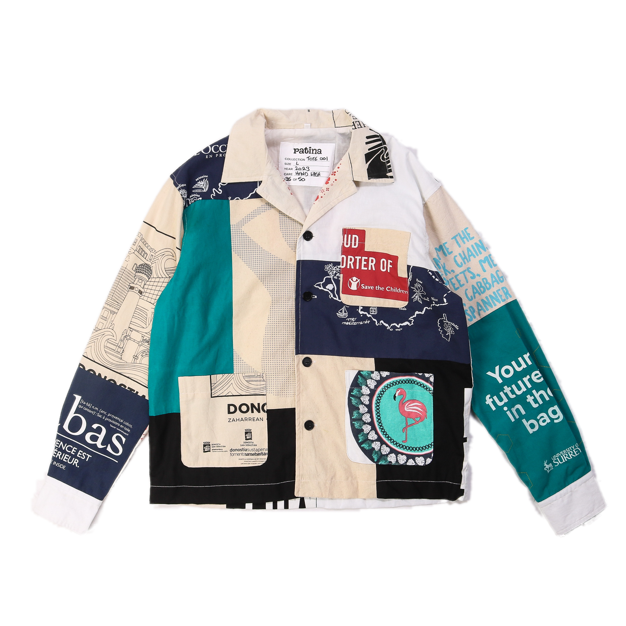 Tote Jacket N°35 - Patina