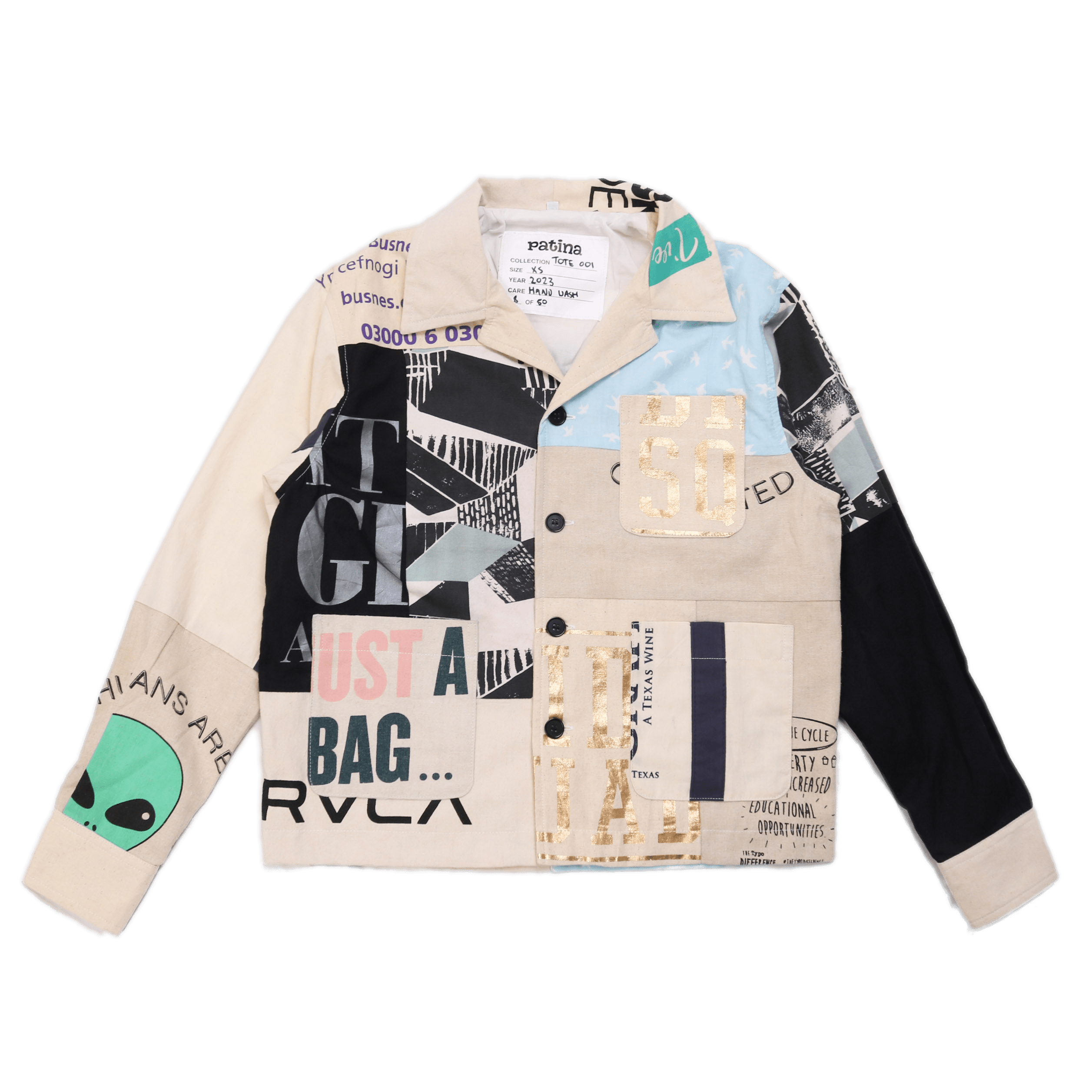 Tote Jacket N°08 - Patina