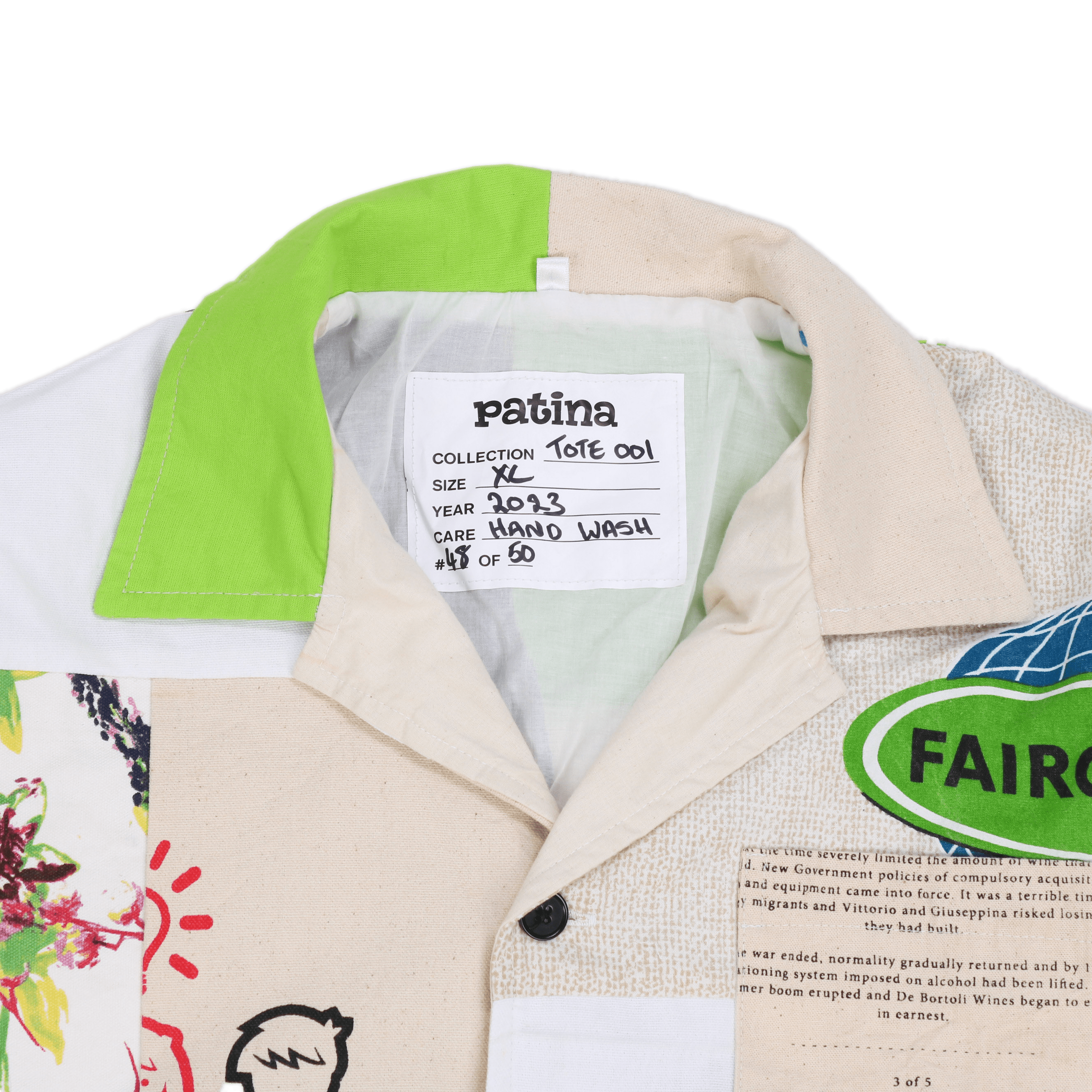 Tote Jacket N°48 - Patina