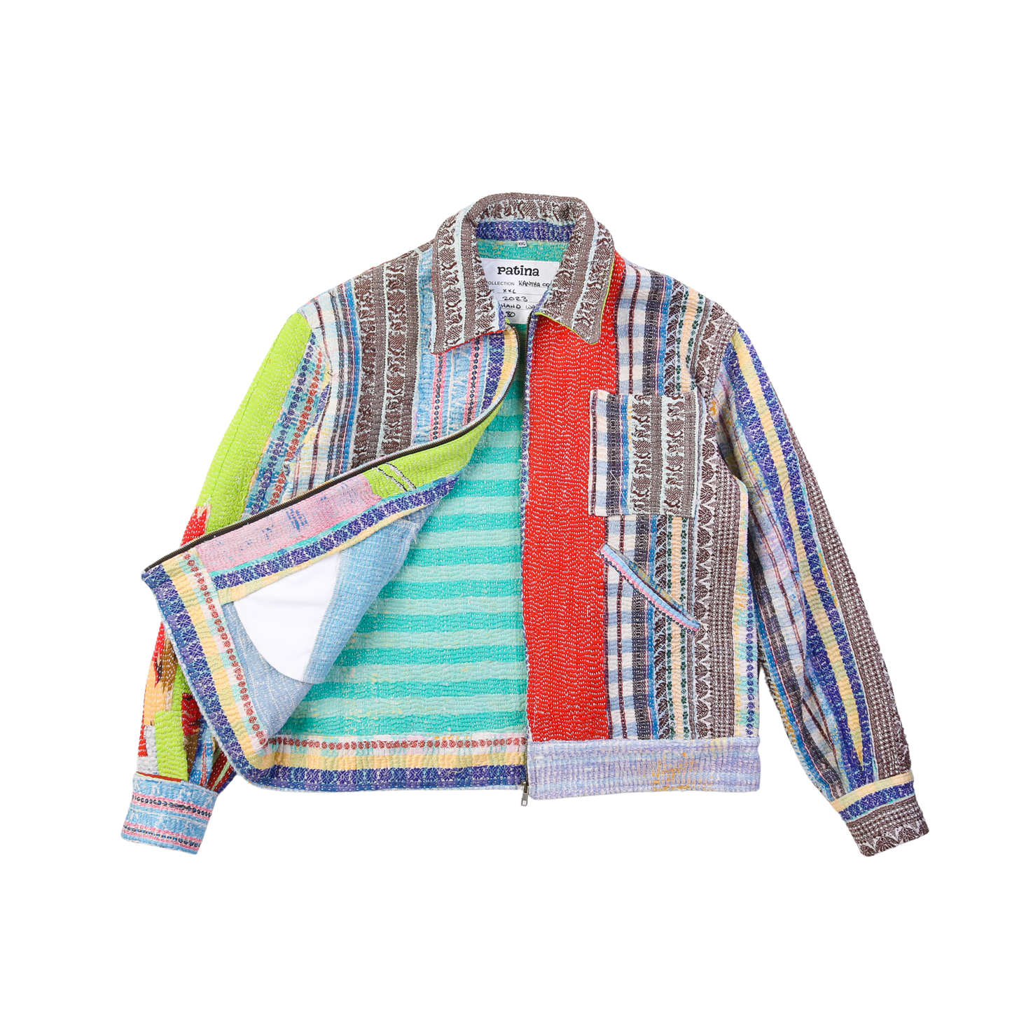 Veste Kantha N°76