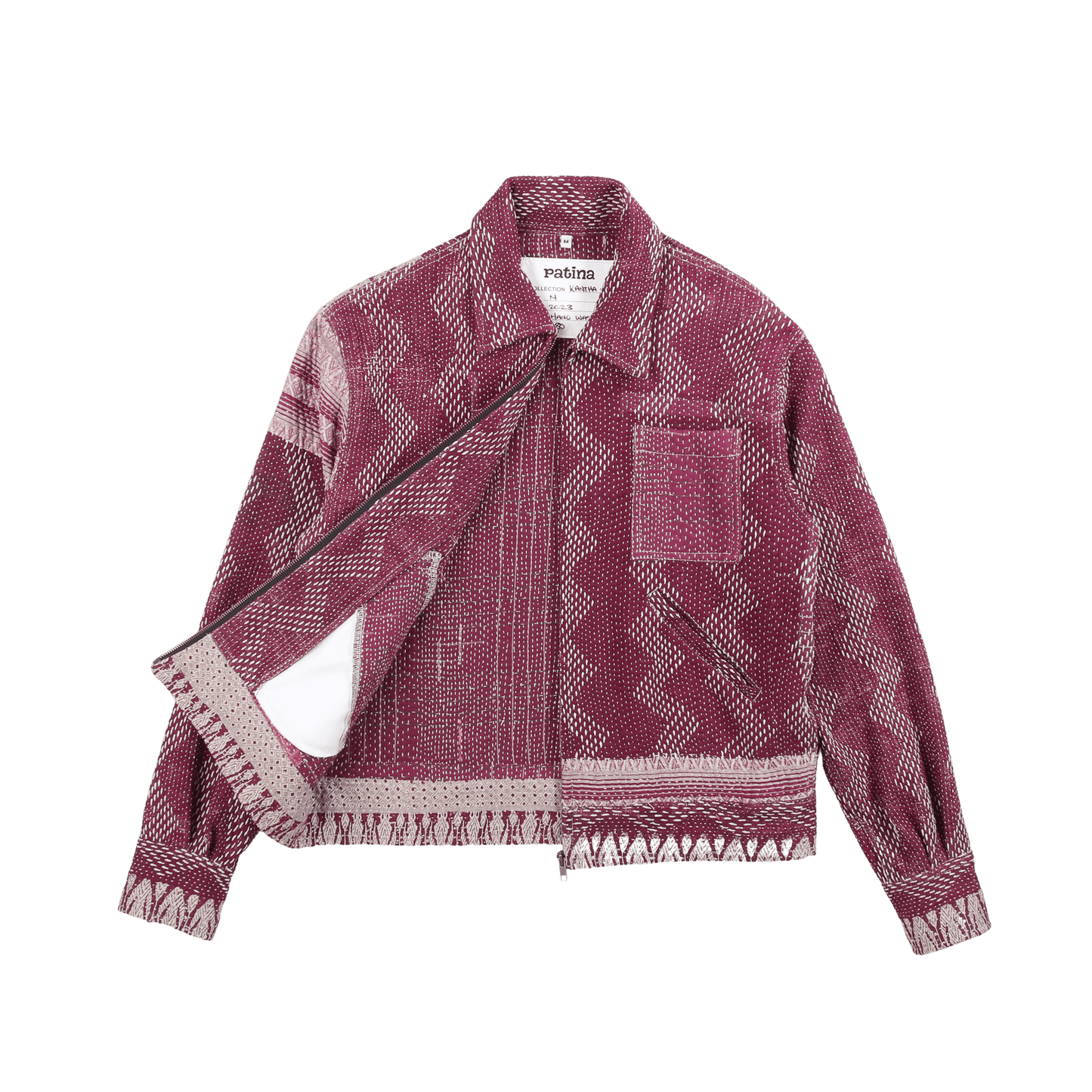 Kantha-Jacke Nr. 30