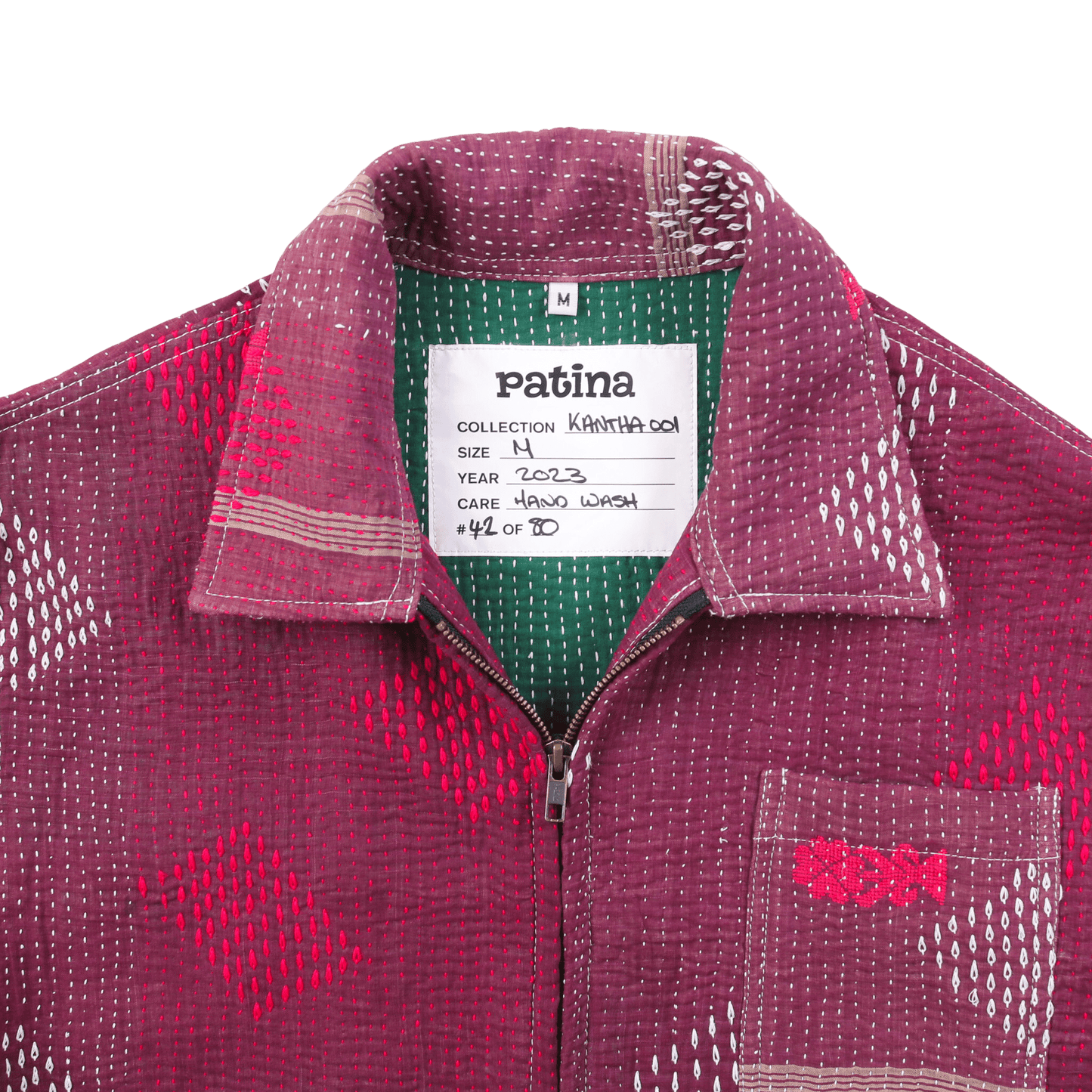 Veste Kantha N°42