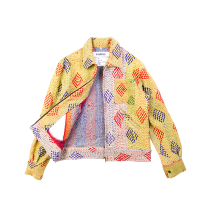 Kantha-Jacke Nr. 32