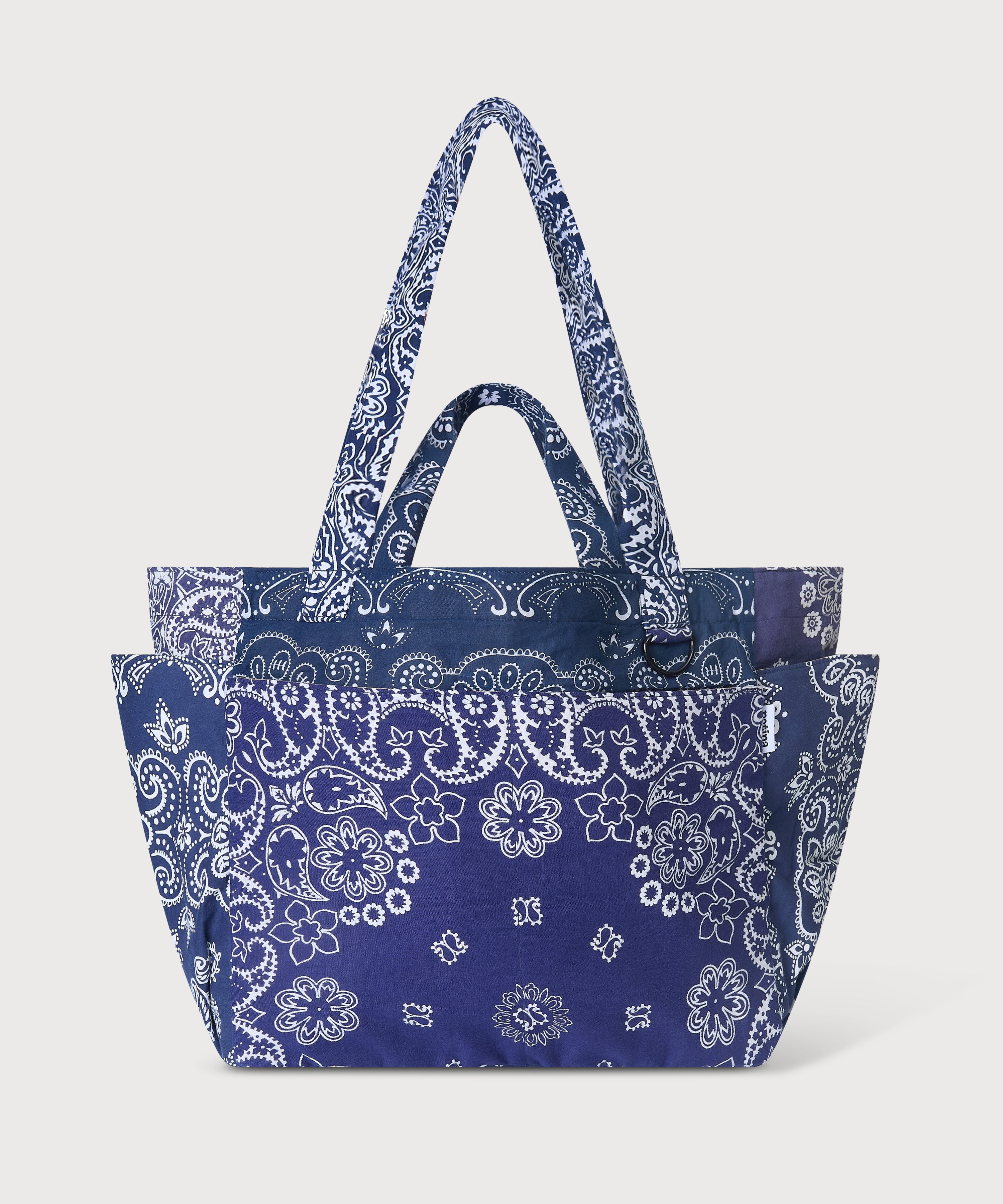 Bandana Tote Bag - Navy