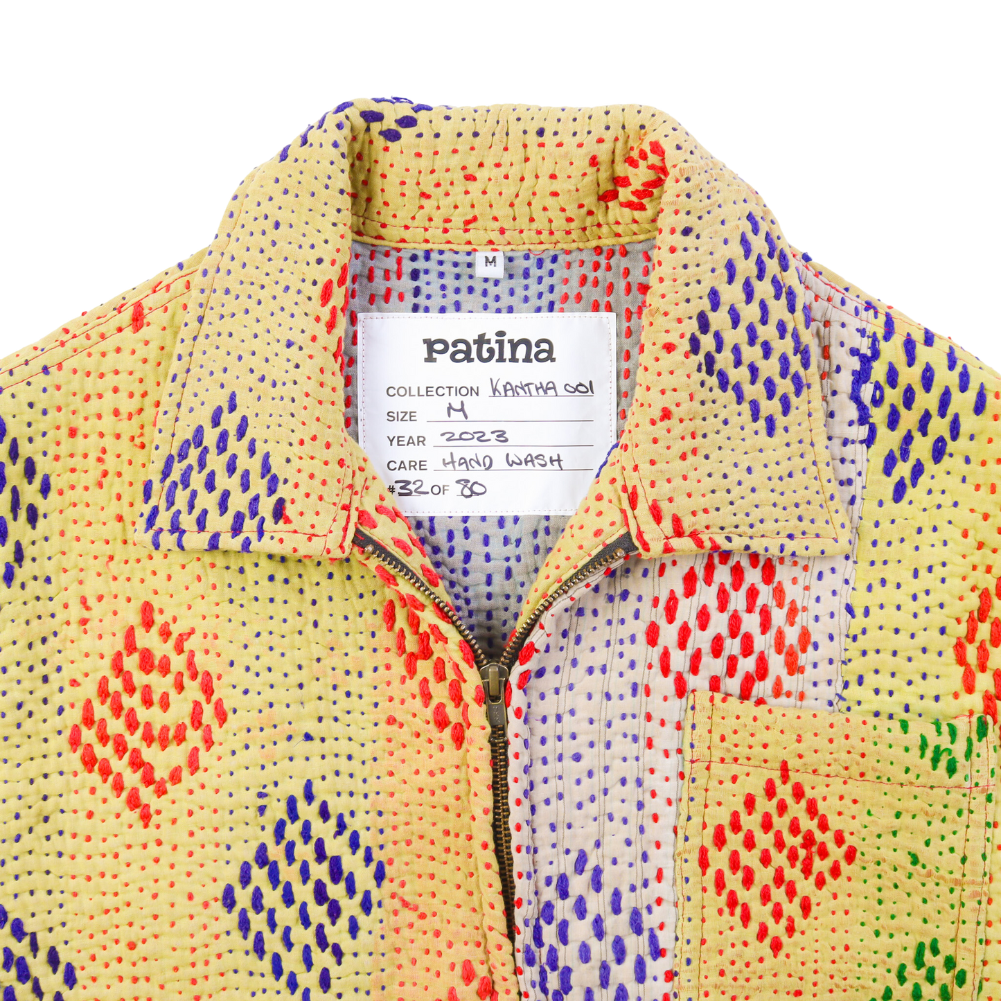 Veste Kantha N°32