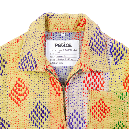 Kantha-Jacke Nr. 32