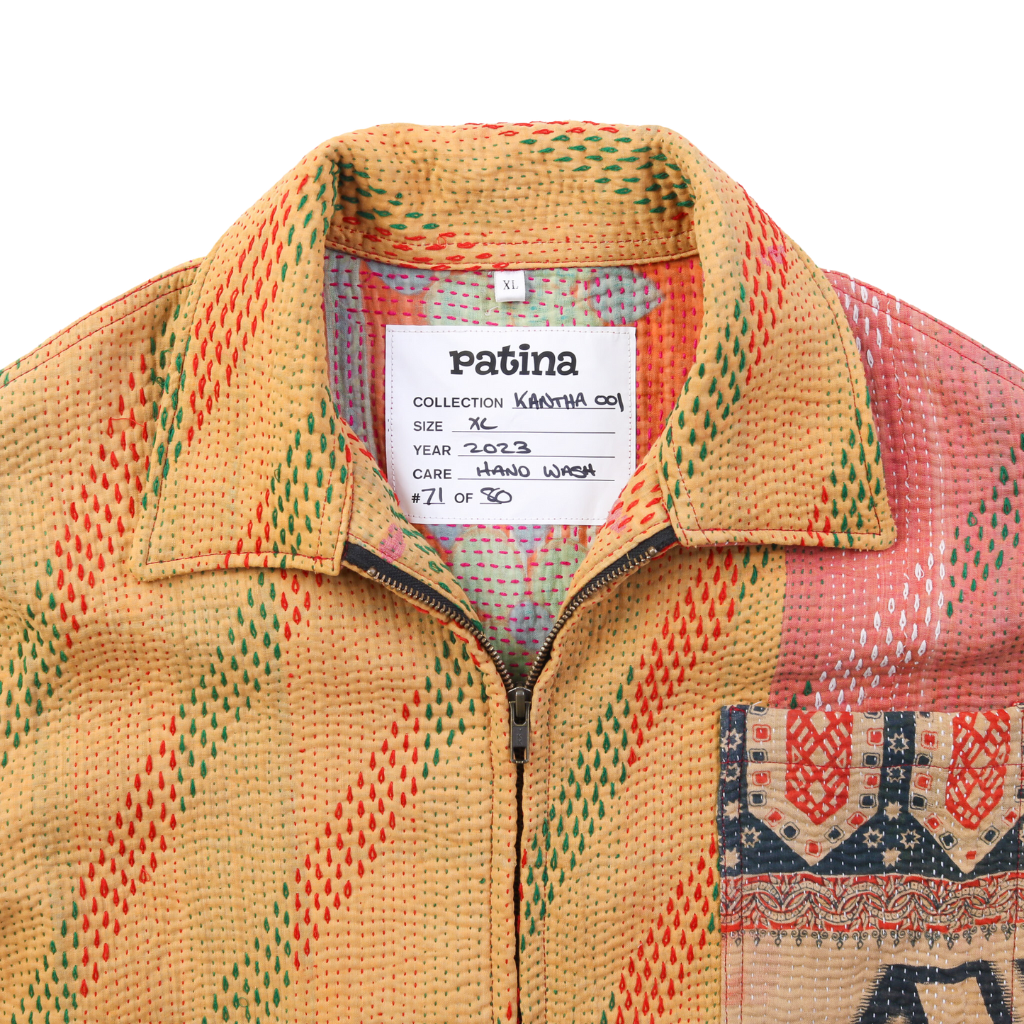 Veste Kantha N°71