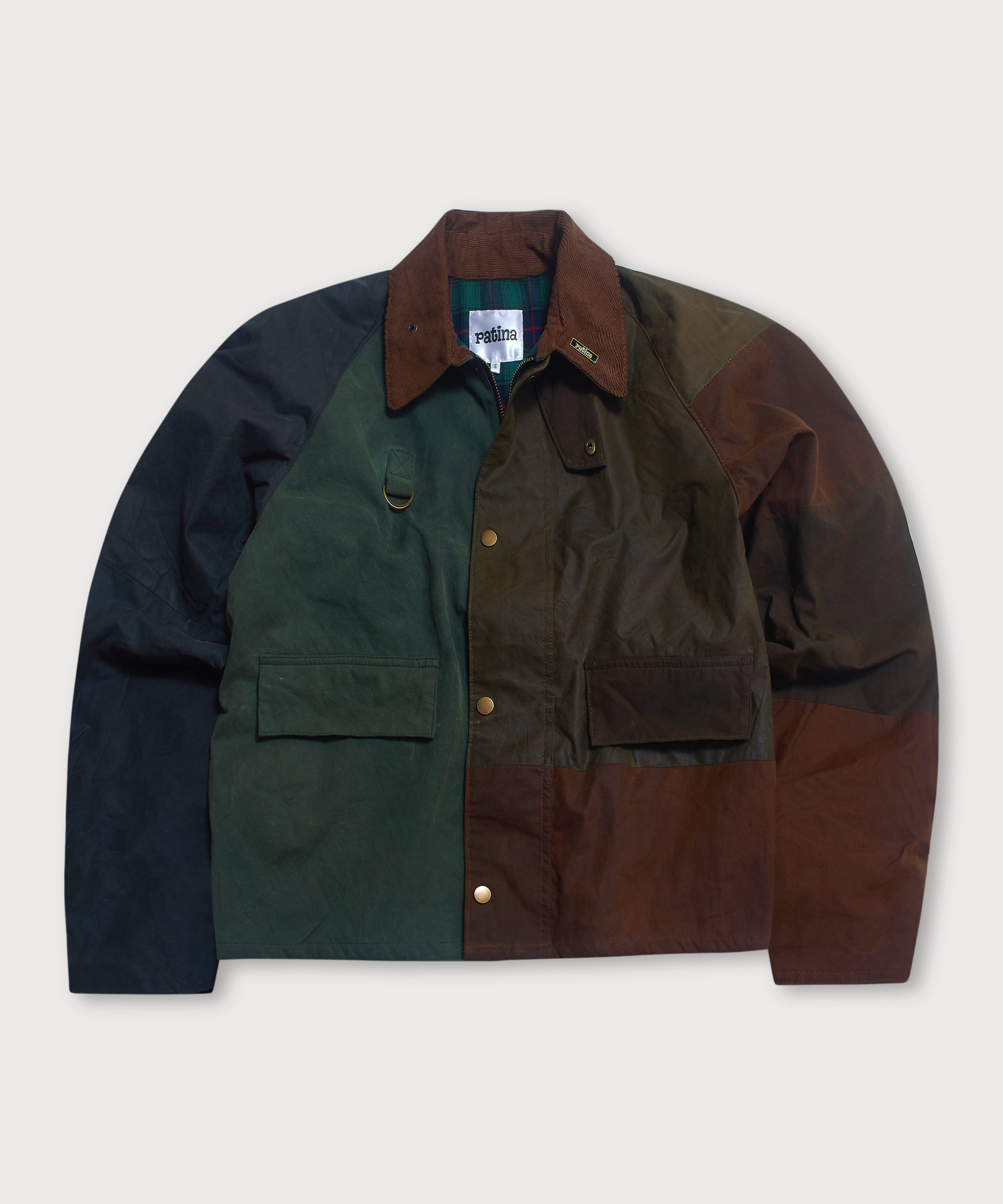 Offcut Wax Field Jacket 012 (S) - Patina