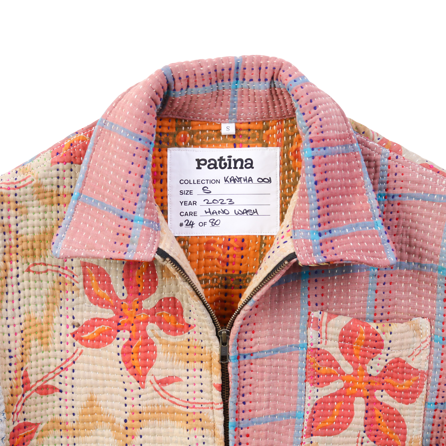 Veste Kantha N°24