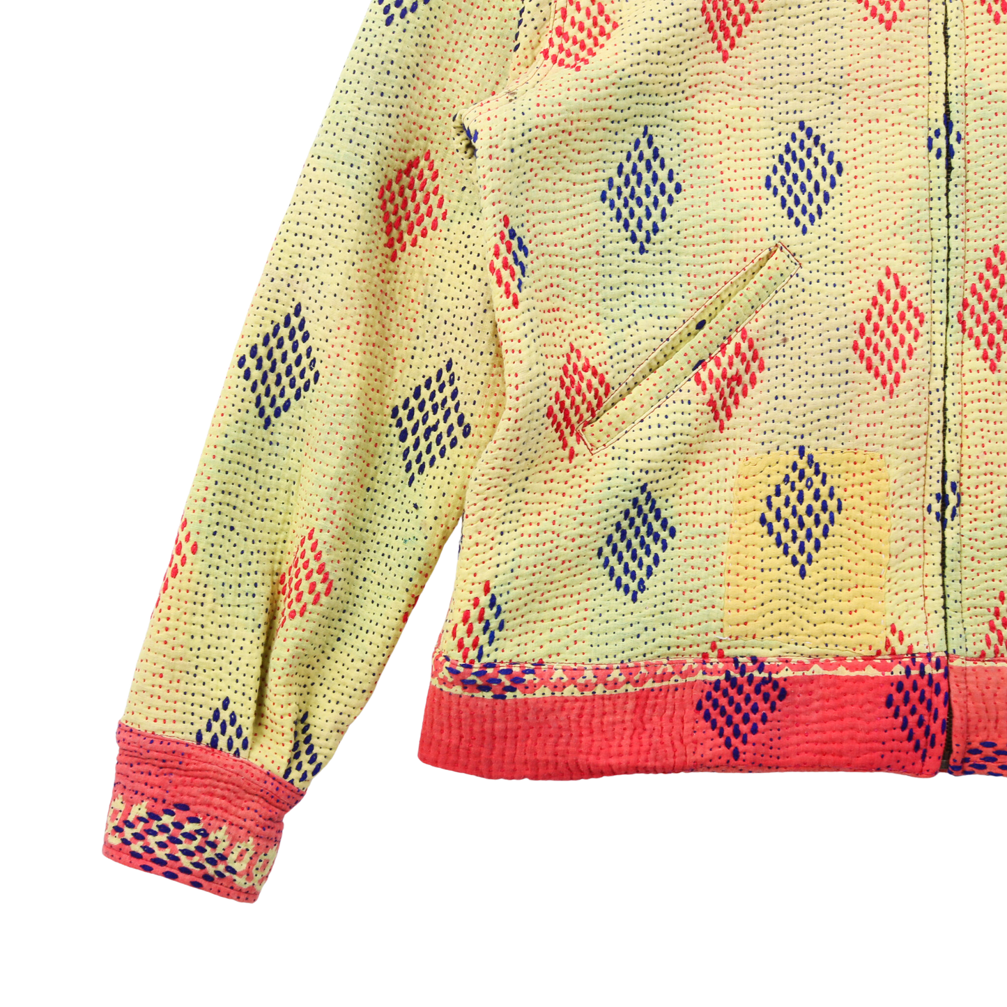 Kantha-Jacke Nr. 72