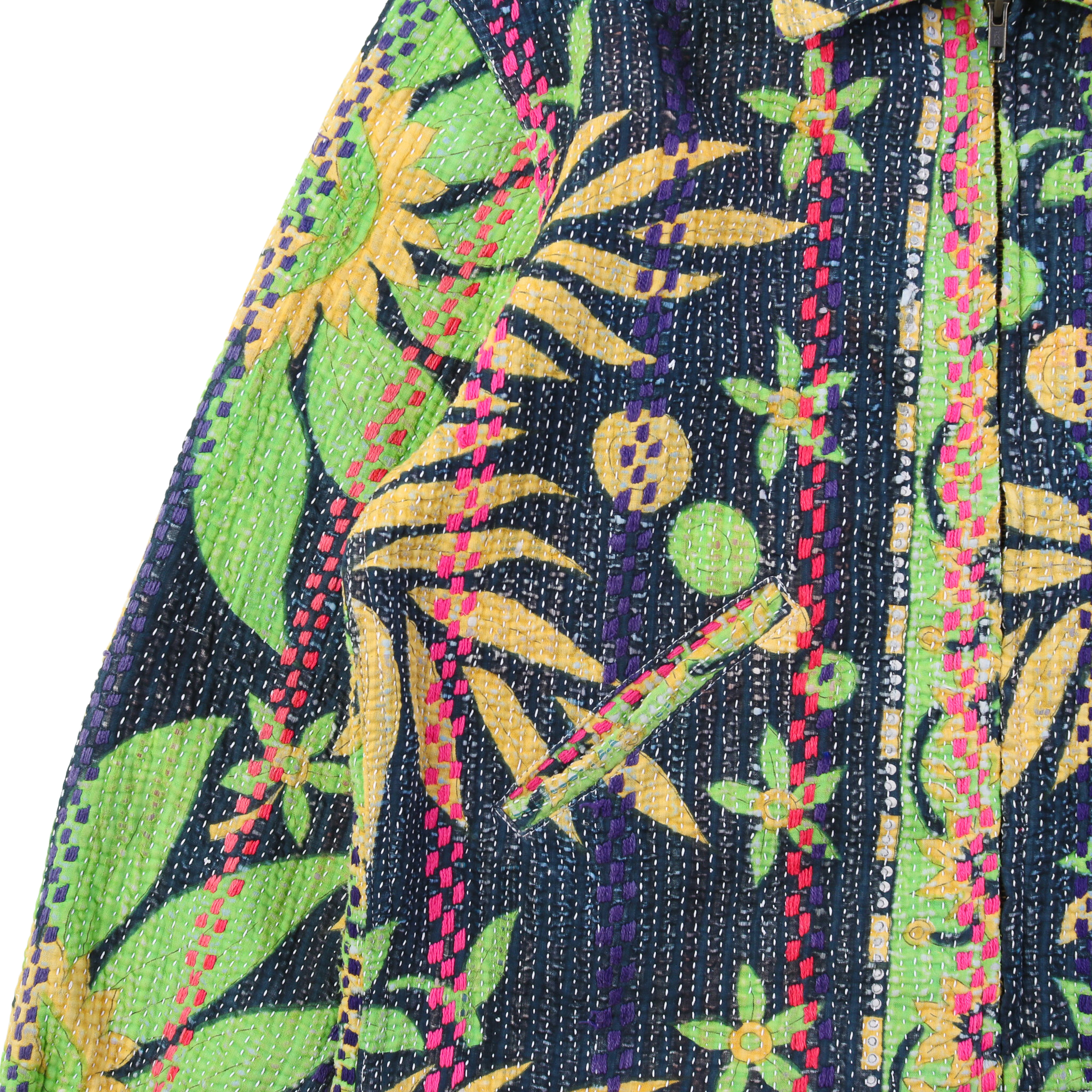 Kantha-Jacke Nr. 33