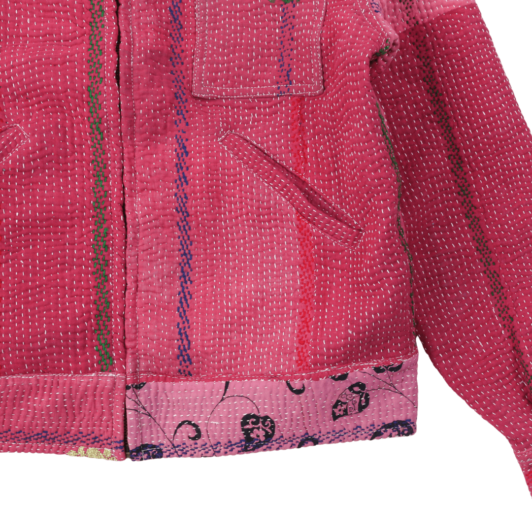 Kantha-Jacke Nr. 6