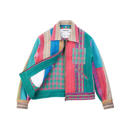 Kantha-Jacke Nr. 43