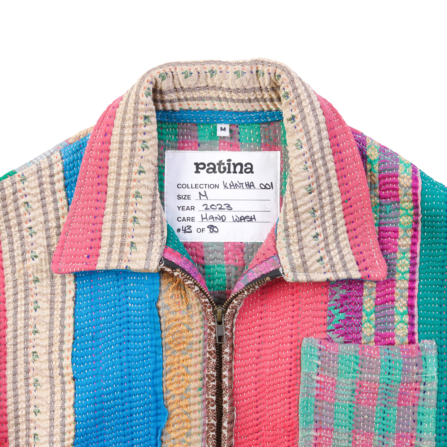 Veste Kantha N°43