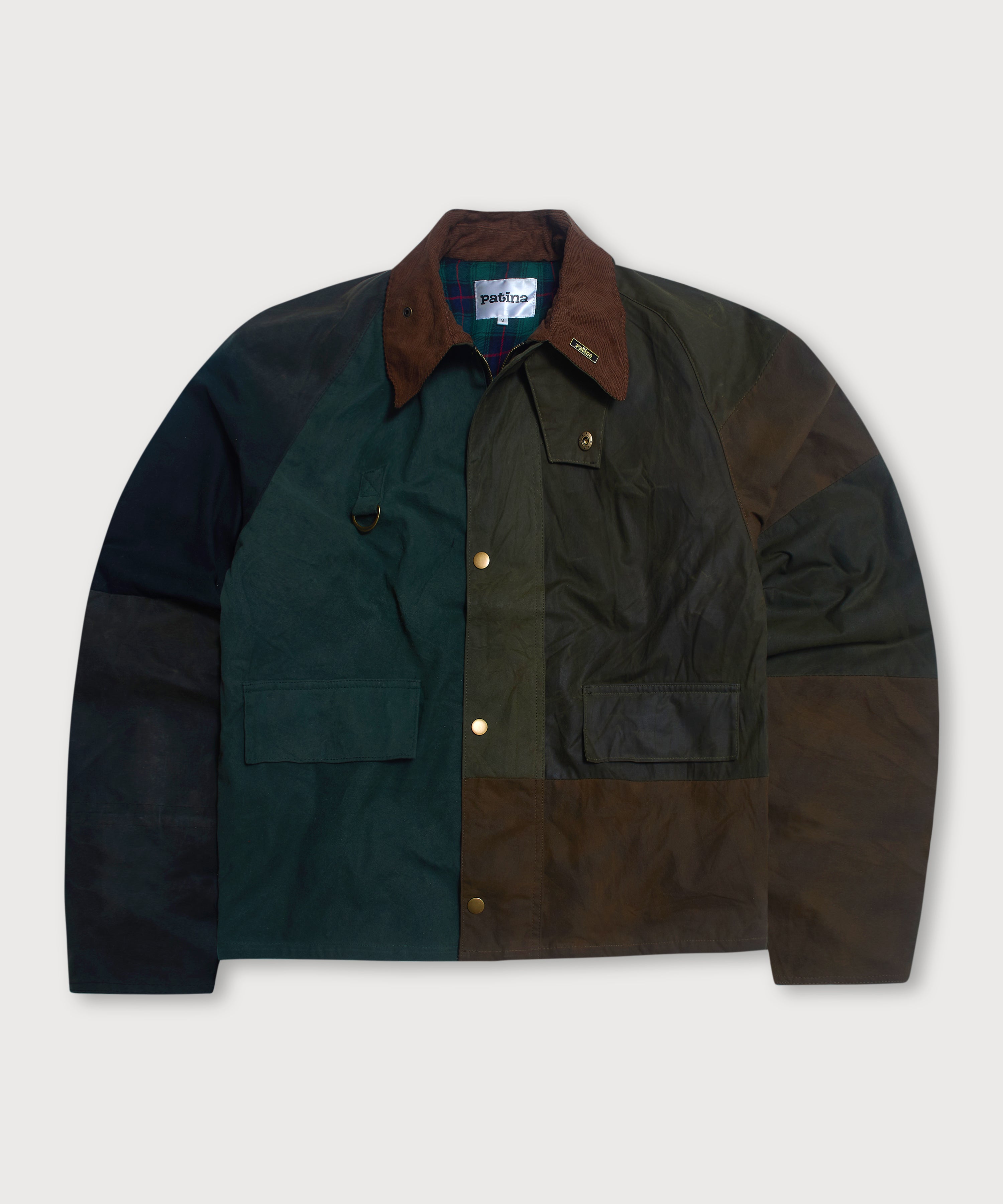 Offcut Wax Field Jacket 016 (S) - Patina