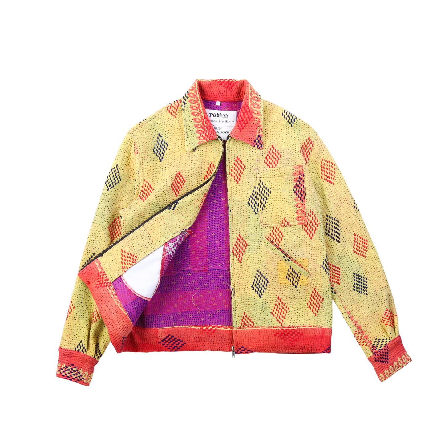 Kantha-Jacke Nr. 72