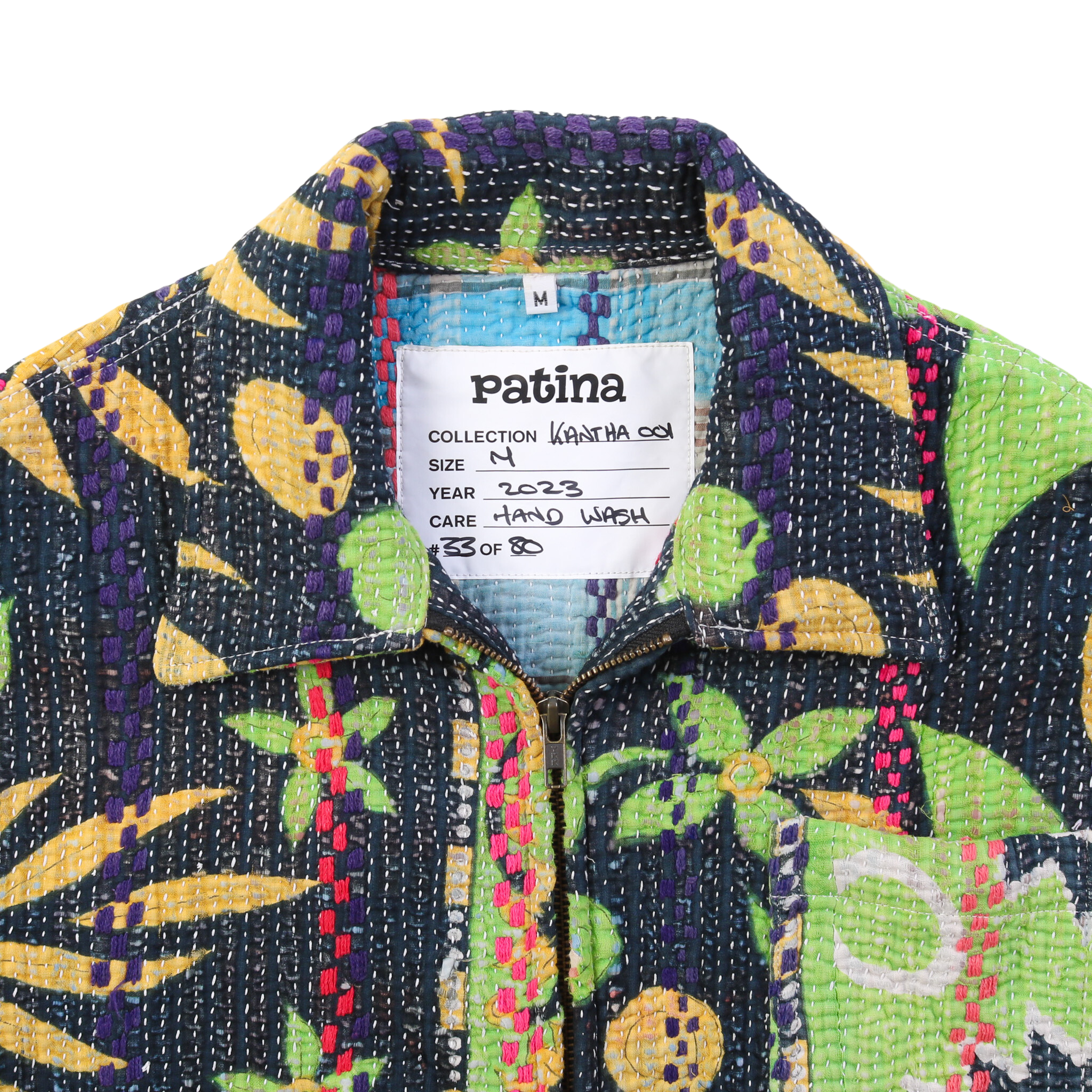 Kantha-Jacke Nr. 33