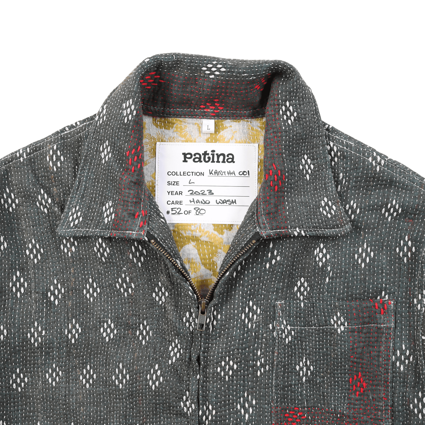 Veste Kantha N°52