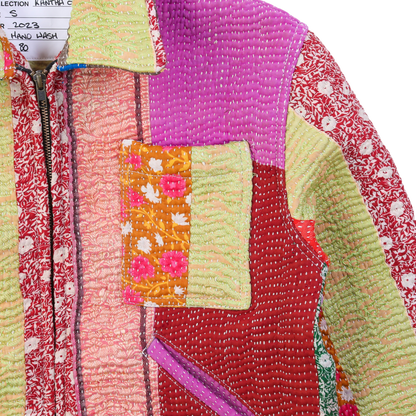 Kantha-Jacke Nr. 15