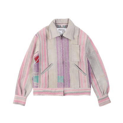 Kantha-Jacke Nr. 4