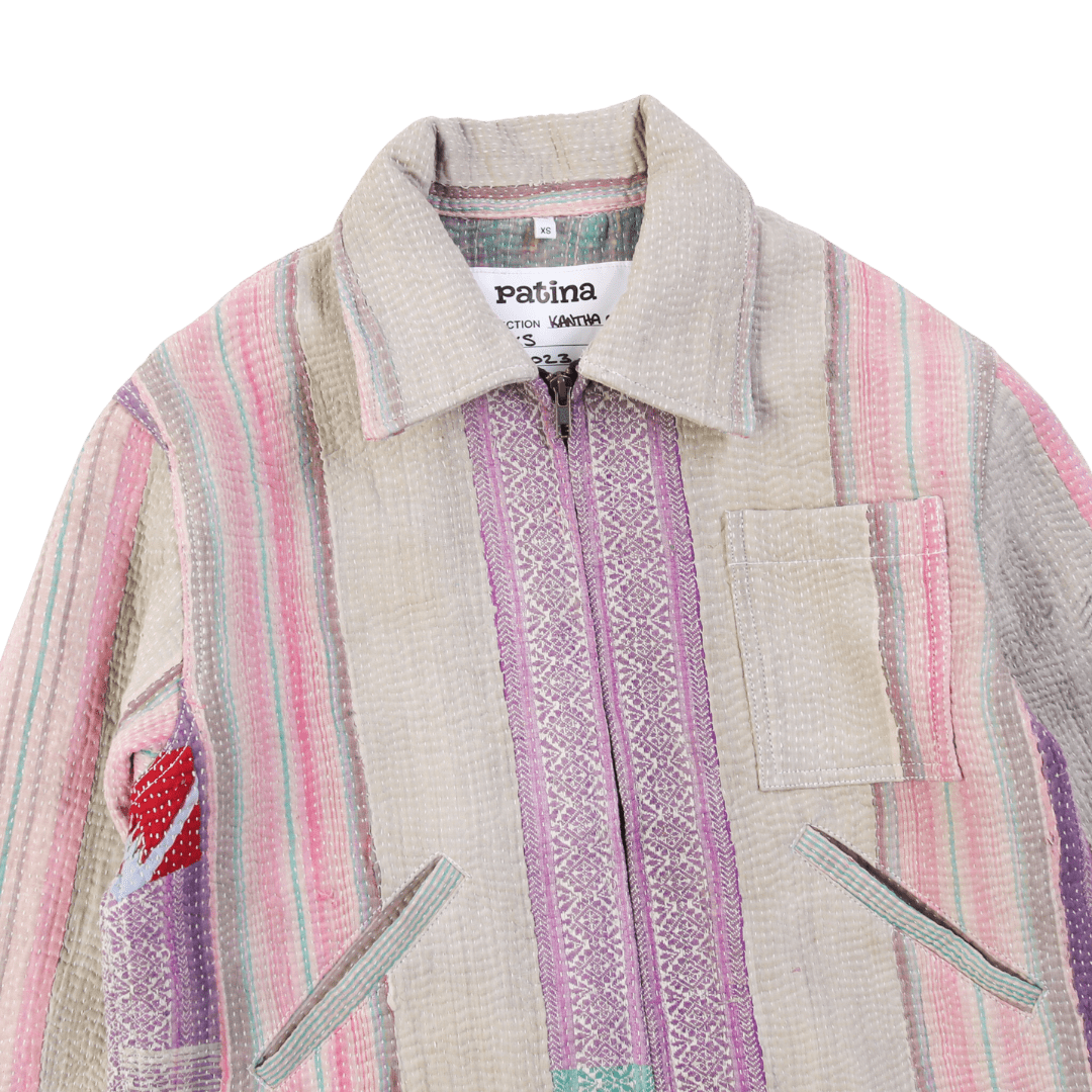 Kantha-Jacke Nr. 4