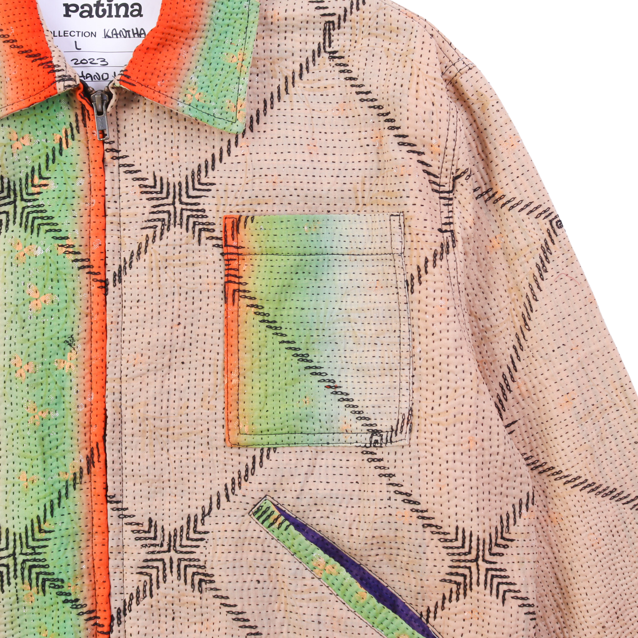 Kantha Jacket N°44