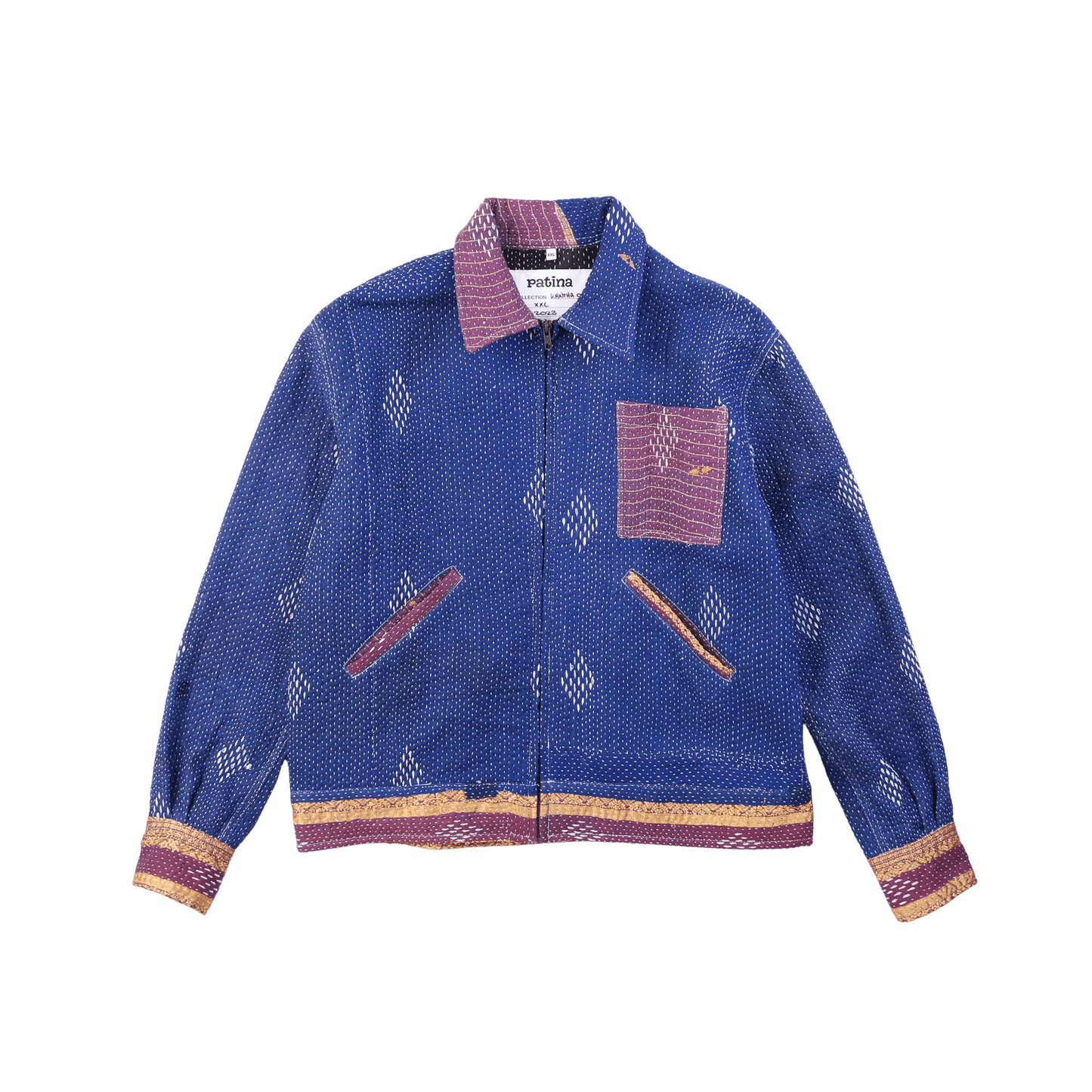 Kantha-Jacke Nr. 75